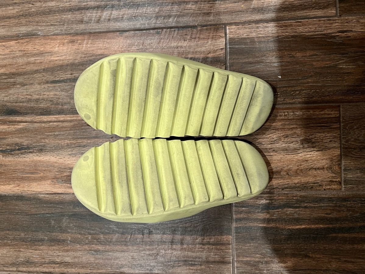 Adidas Yeezy Slides ‘Glow Green’ Size US 13 / EU 46 - 4 Thumbnail