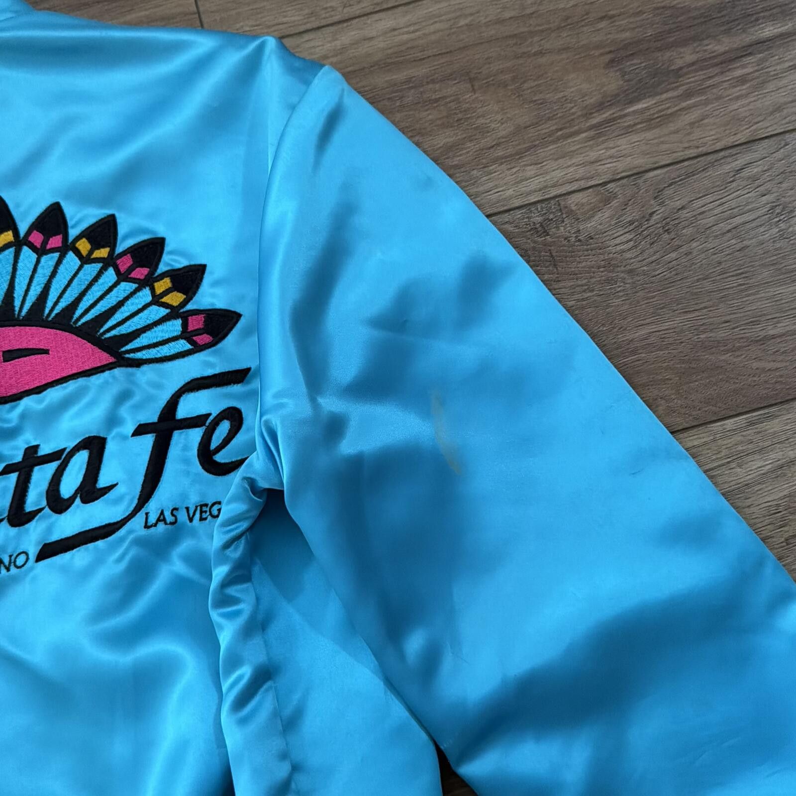 Other Vintage Las Vegas Santa Fe Hotel & Casino Turquoise Jacket Size US S / EU 44-46 / 1 - 5 Thumbnail
