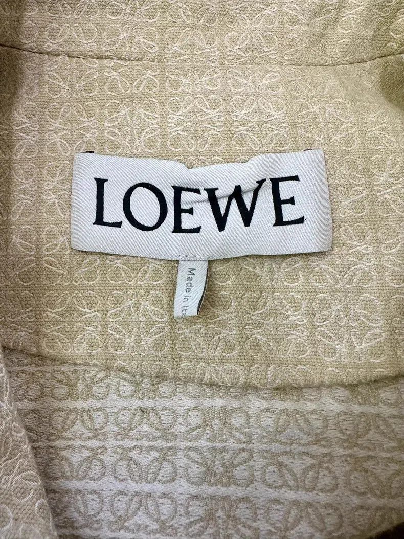 Loewe Loewe Dark patterned monogrammed logo all-over print jacke Size XXS / US 00 / IT 34 - 7 Thumbnail