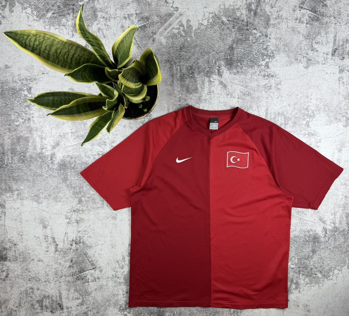 Other Turkey 2006 Nike National Vintage Home Soccer Football T Shirt Jersey Tee Top Size US XXL / EU 58 / 5 - 1 Thumbnail