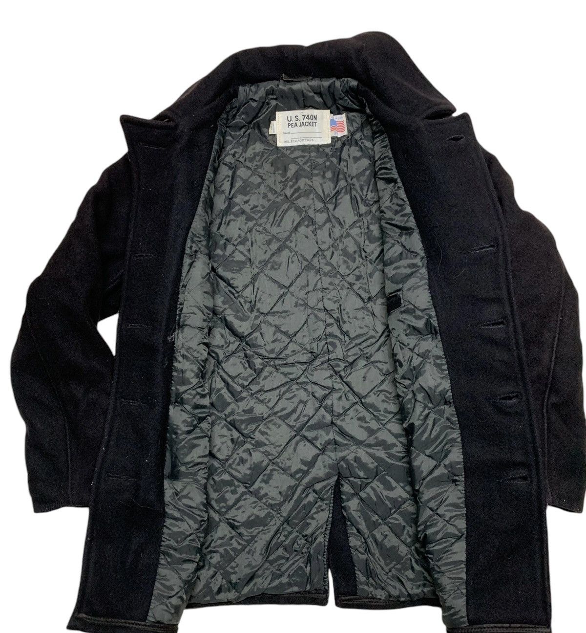 Schott SCHOTT NYC US J40N PEA JACKET Size US M / EU 48-50 / 2 - 14 Thumbnail