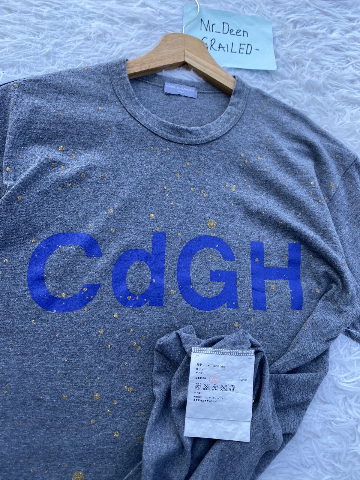 Comme des Garcons Rare Vintage AD2001 CDGH Comme Des Garcons Homme Tshirt Size US M / EU 48-50 / 2 - 12 Thumbnail