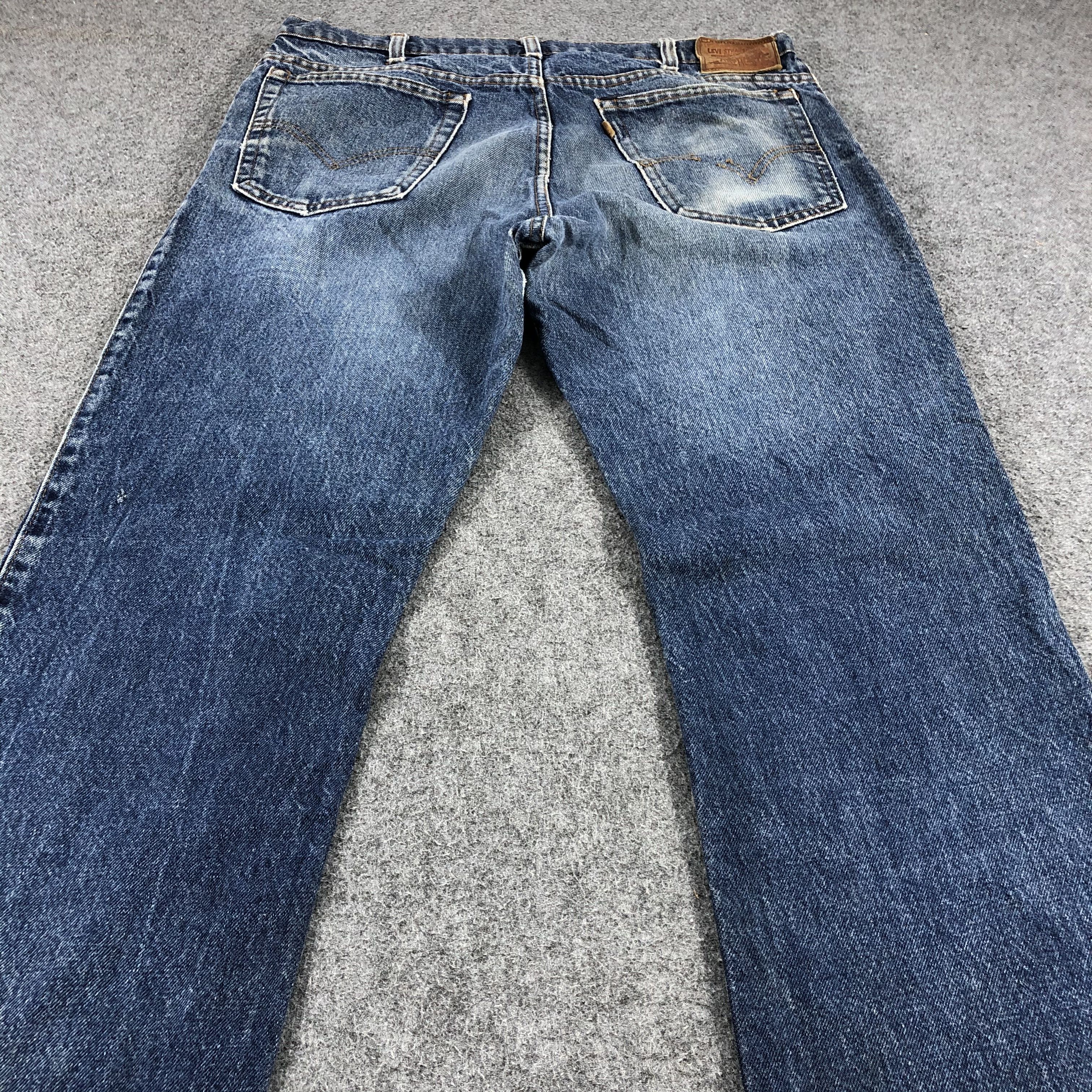 Levi's Rusty Levis Vintage Jeans Distressed Denim-J993 Size US 36 / EU 52 - 4 Thumbnail