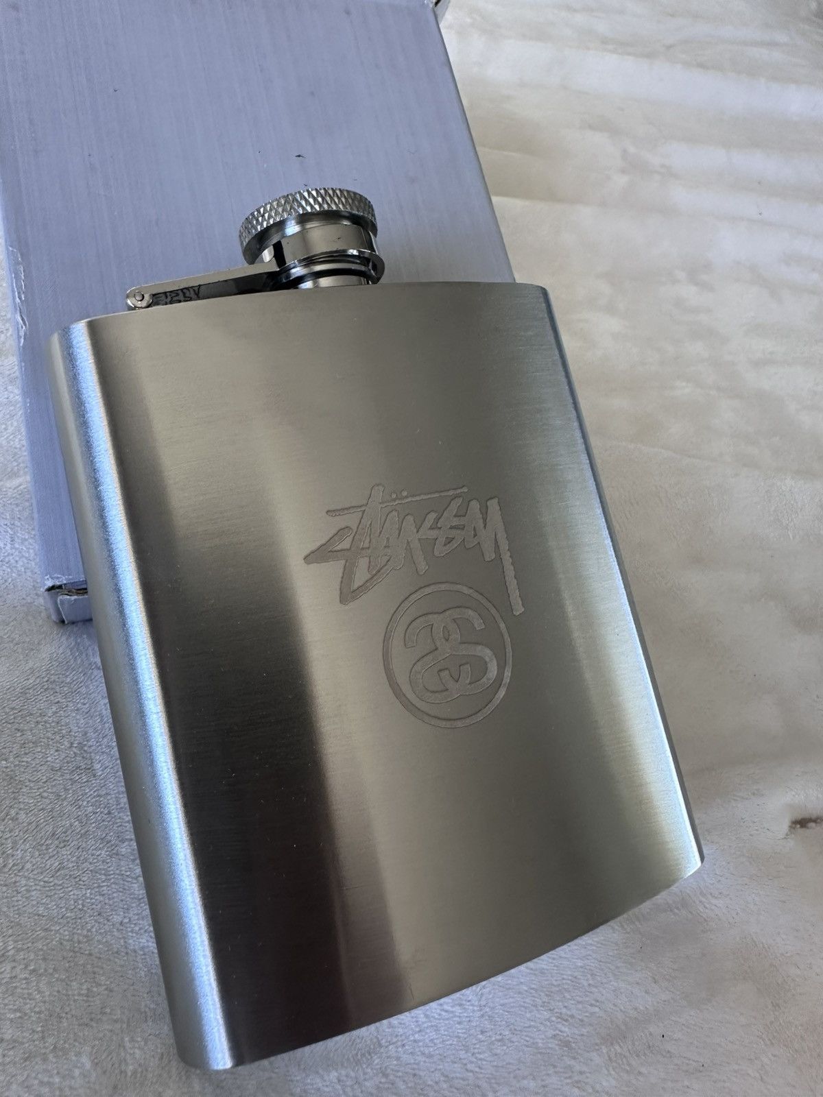 Stussy Zippo X Stussy Stock Lock Flask Size ONE SIZE - 1 Thumbnail
