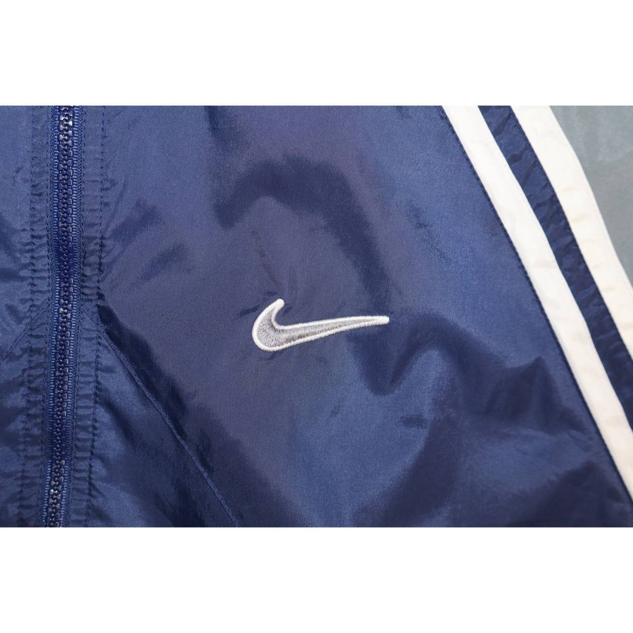 Nike VTG 90s Nike Windbreaker Jacket Mens Size 2XL Blue Gray Size US XXL / EU 58 / 5 - 6 Thumbnail