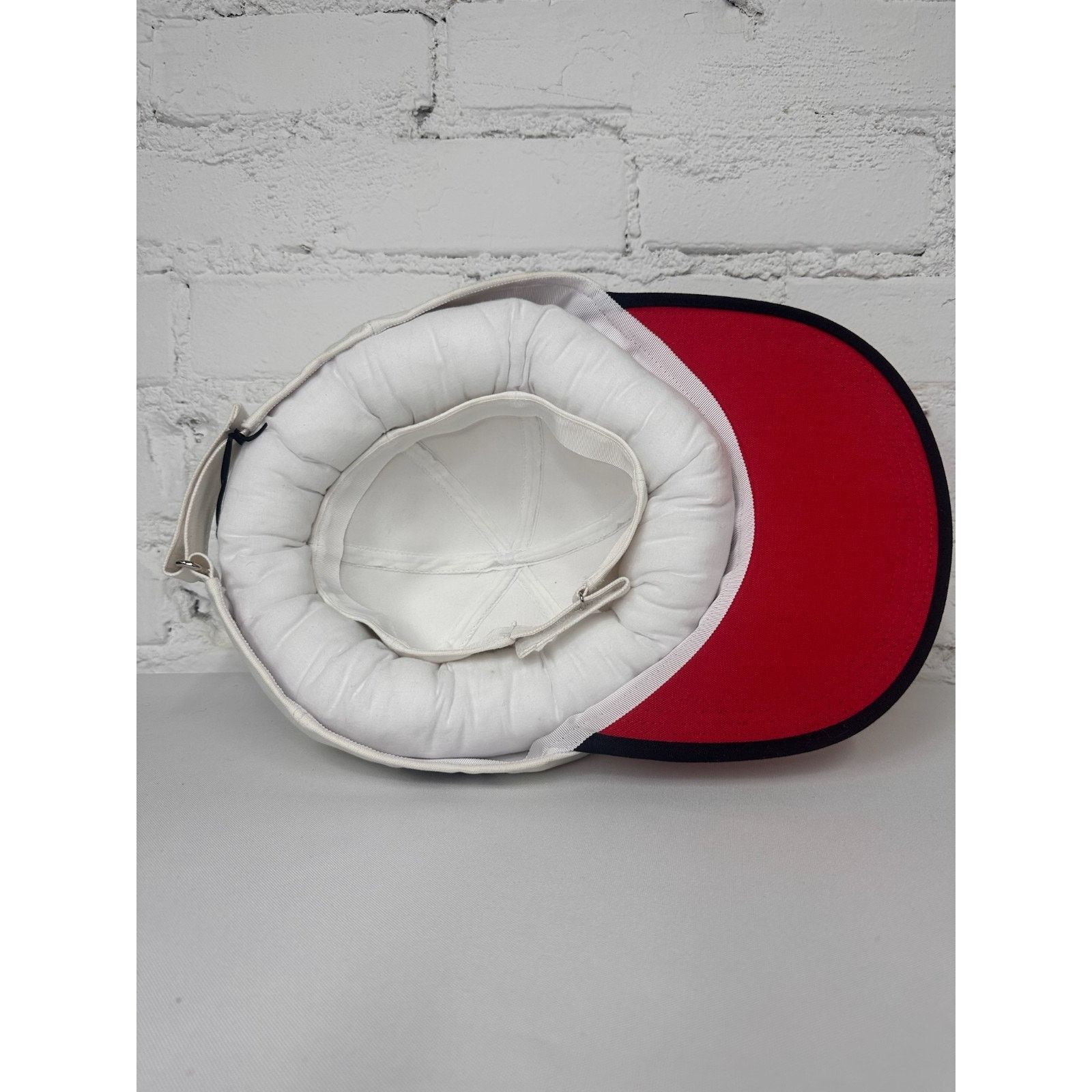 Moschino AW20 MOSCHINO Couture Jeremy Scott White Snapback Logo Hat Size ONE SIZE - 8 Thumbnail
