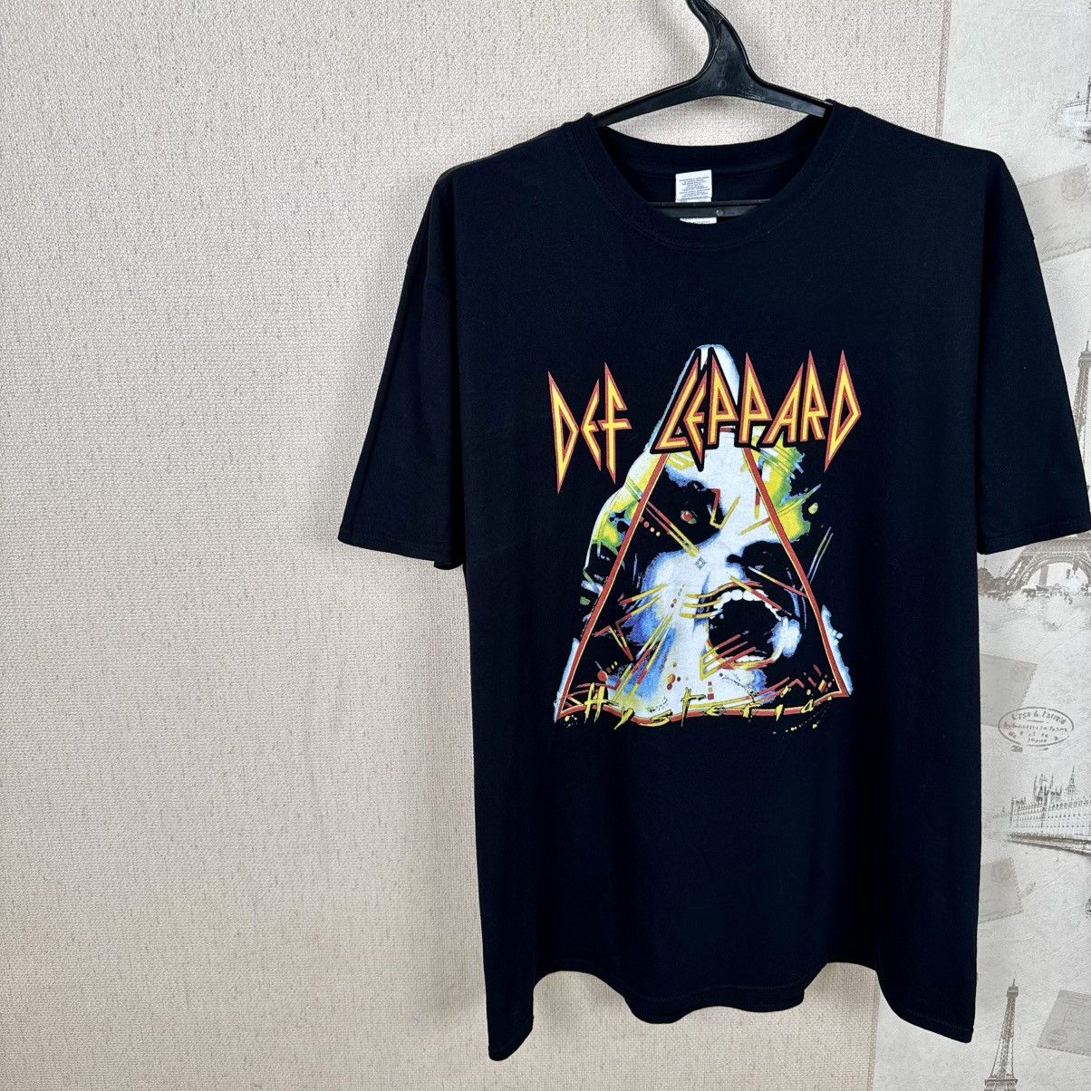 Other Vintage Def Leppard T shirt Hysteria Sz 2XL Rock Band Size US XXL / EU 58 / 5 - 9 Thumbnail