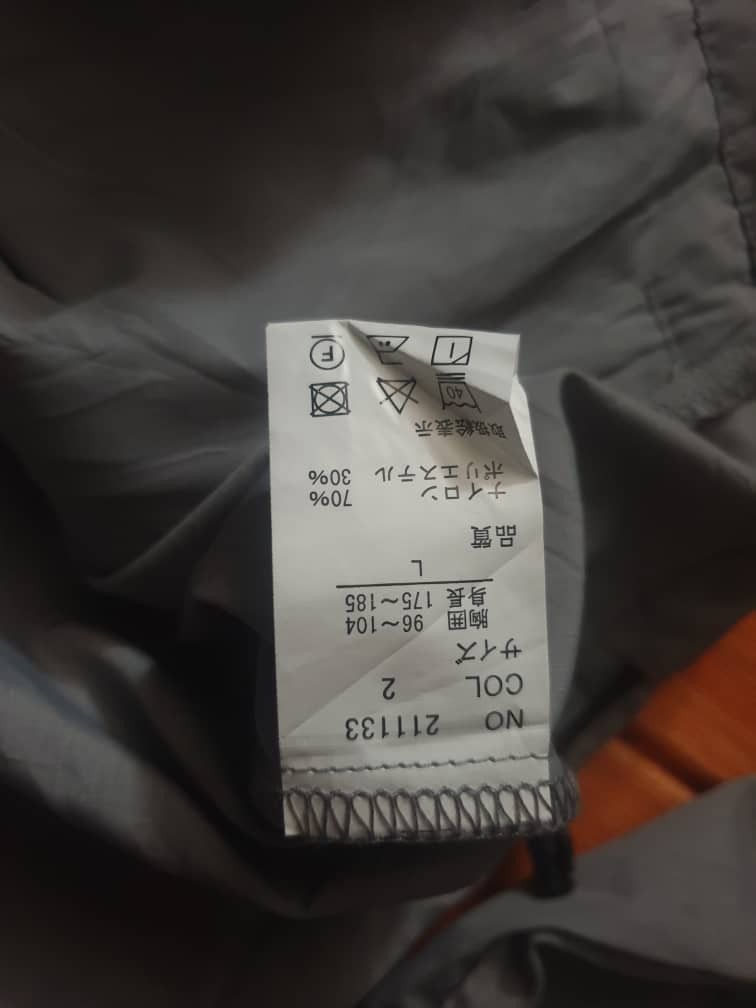 Japanese Brand Decoy since 1988 grey colour windbreaker Sweater jacket Size US L / EU 52-54 / 3 - 3 Thumbnail