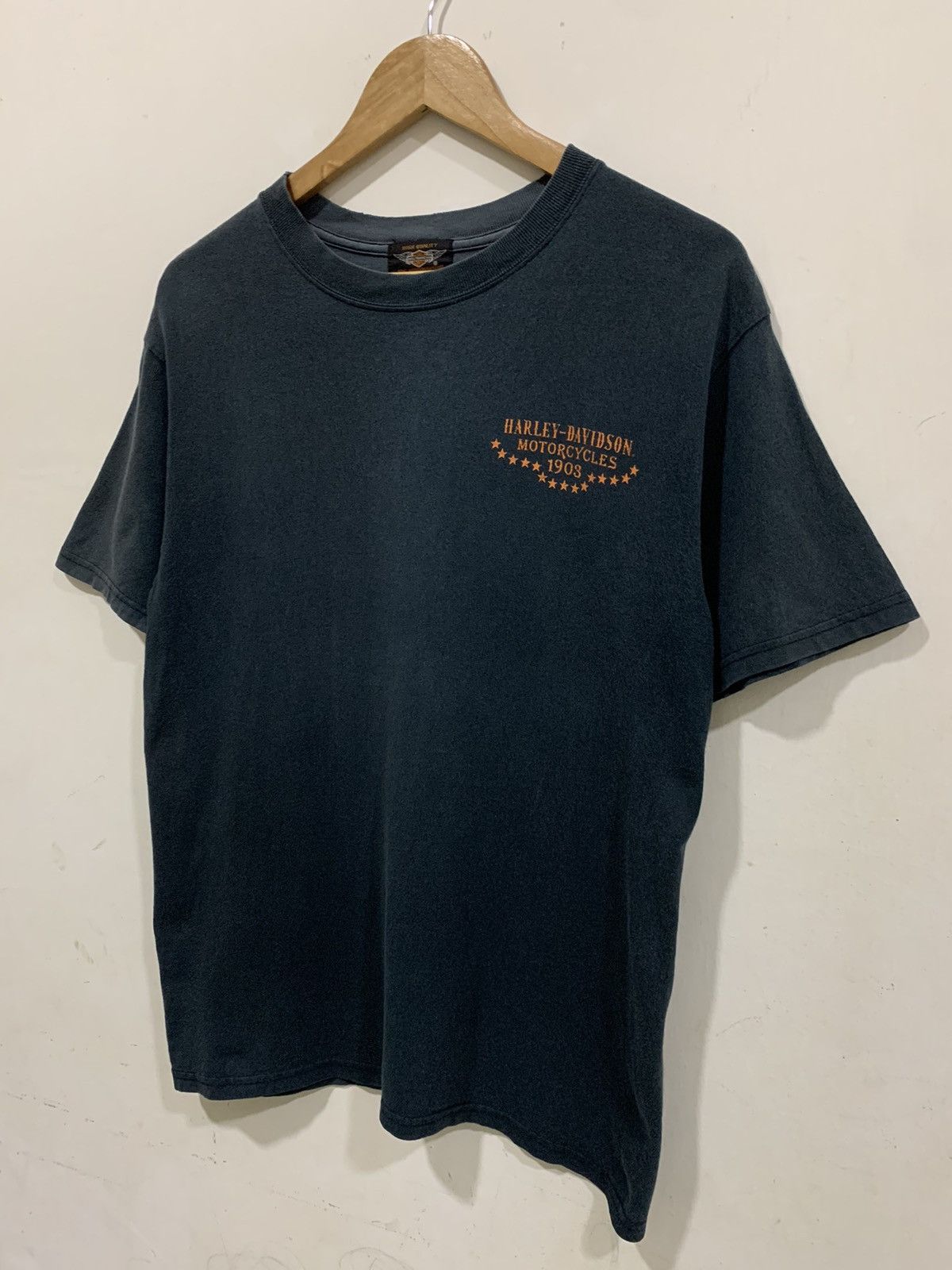 Harley Davidson Vintage Y2K Harley Davidson Motorcycles Faded T Shirt Size US L / EU 52-54 / 3 - 4 Thumbnail