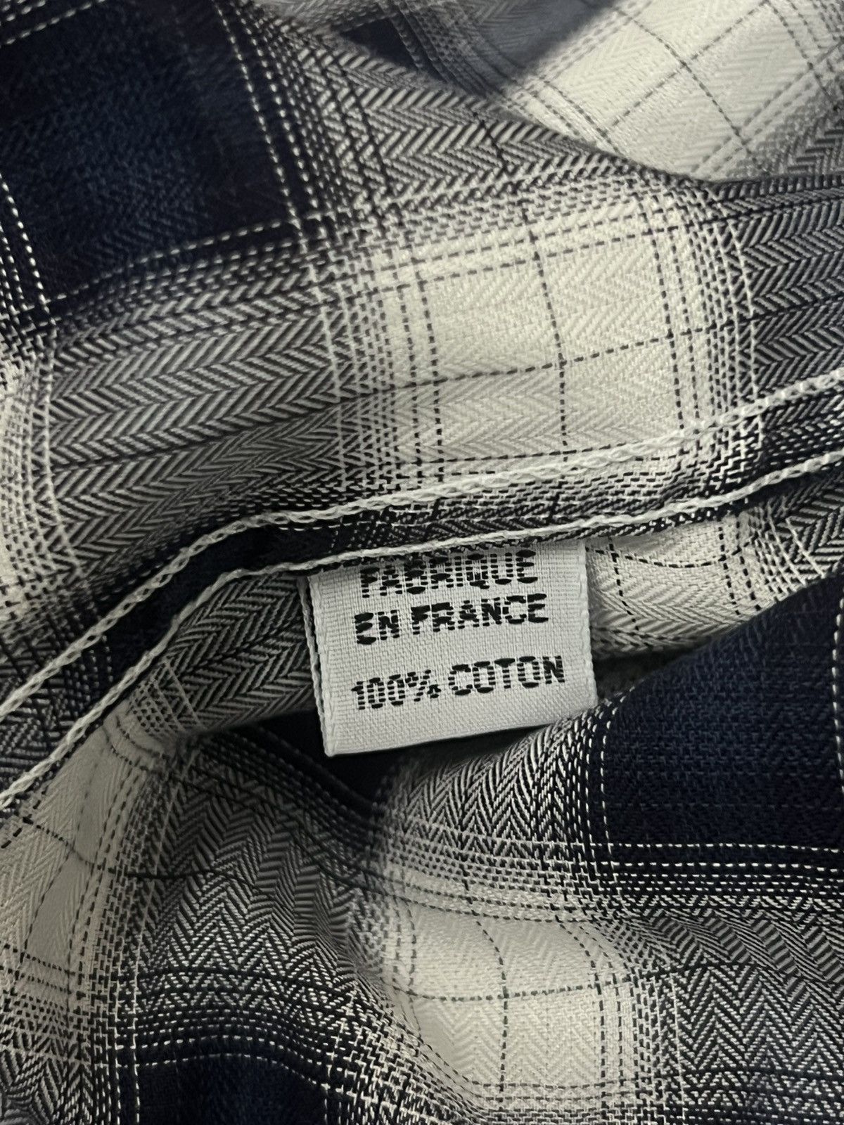 Balmain Balmain by Decarnin FW10 Plaid Western Flannel Shirt Size US M / EU 48-50 / 2 - 11 Thumbnail