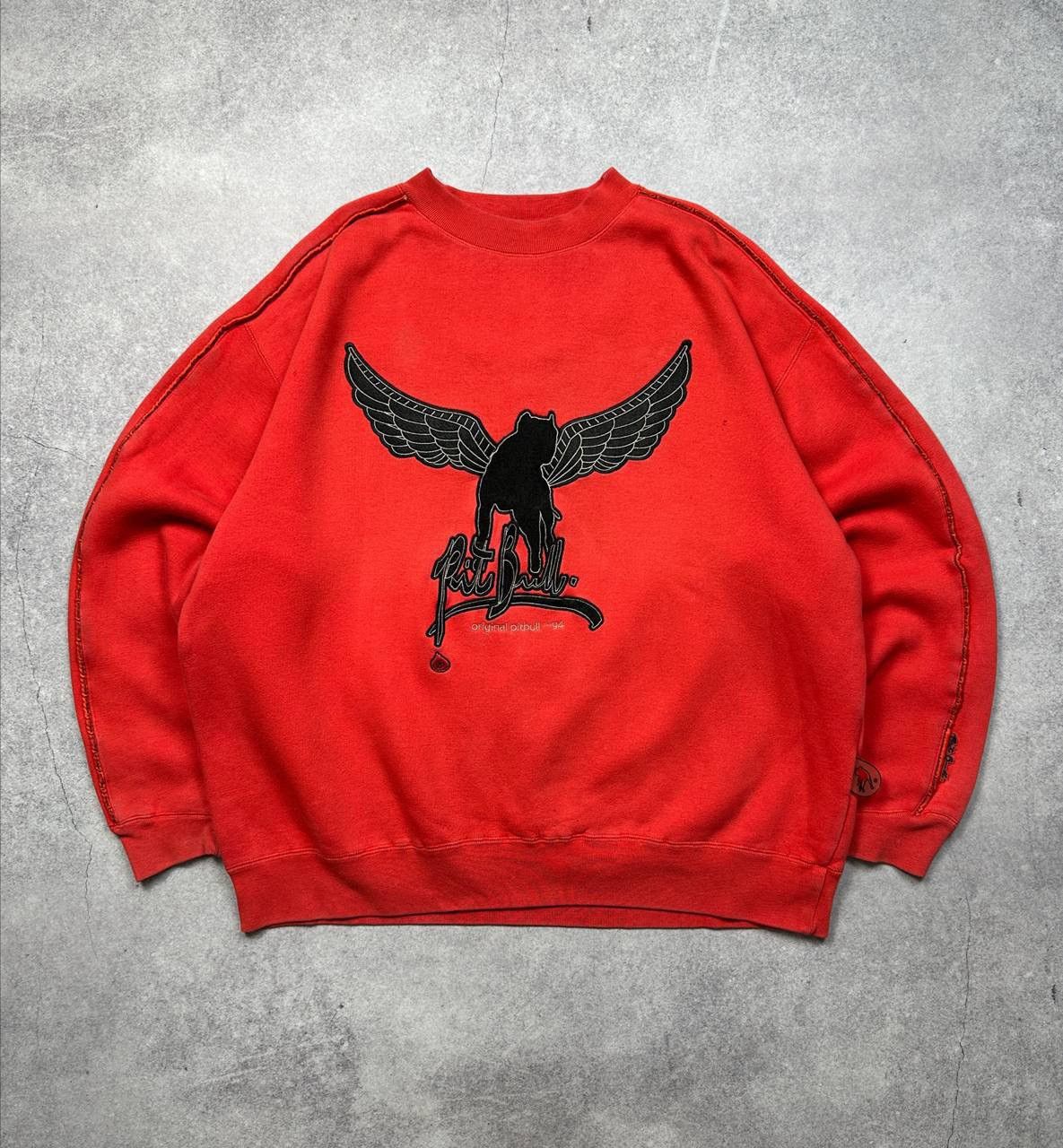 Other Vintage Pitbull.vip Sweatshirt from 1994, Size XL Size US XL / EU 56 / 4 - 1 Thumbnail