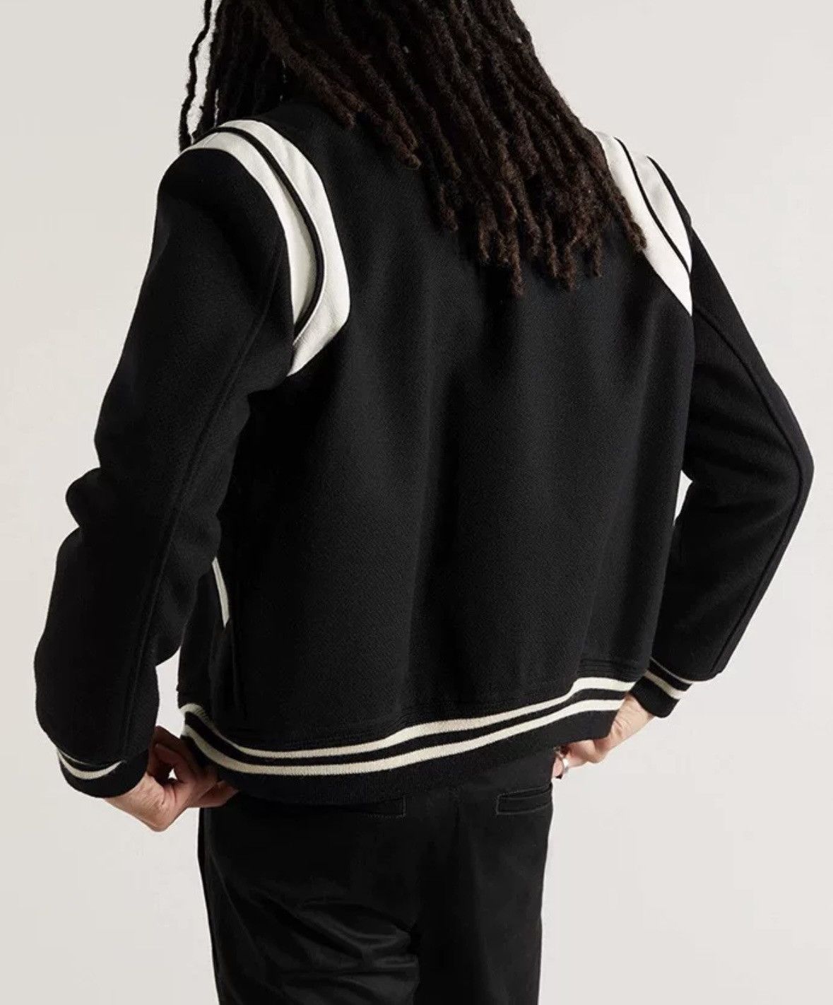 Saint Laurent Paris × Yves Saint Laurent Saint Laurent Teddy baseball jacket2412-Nextarrow Size US M / EU 48-50 / 2 - 8 Thumbnail