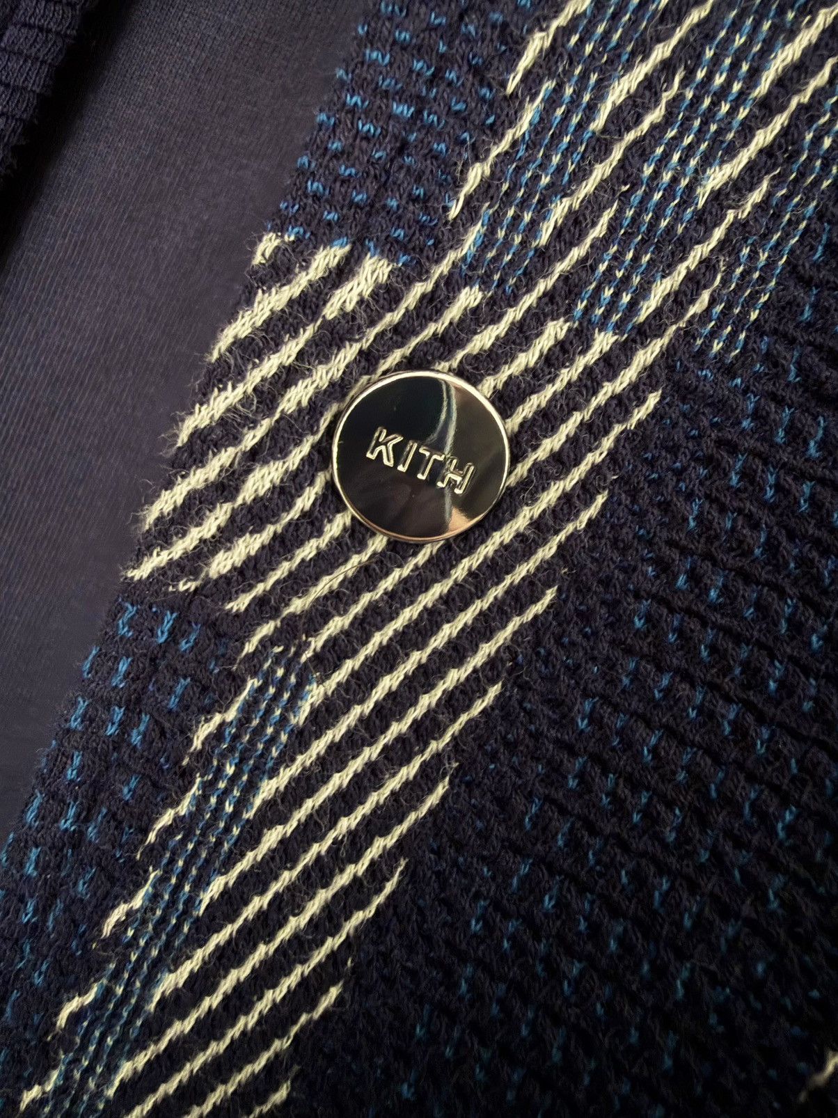Kith KITH - Geometric Knit Coaches Jacket (Overshirt) Size US M / EU 48-50 / 2 - 4 Thumbnail