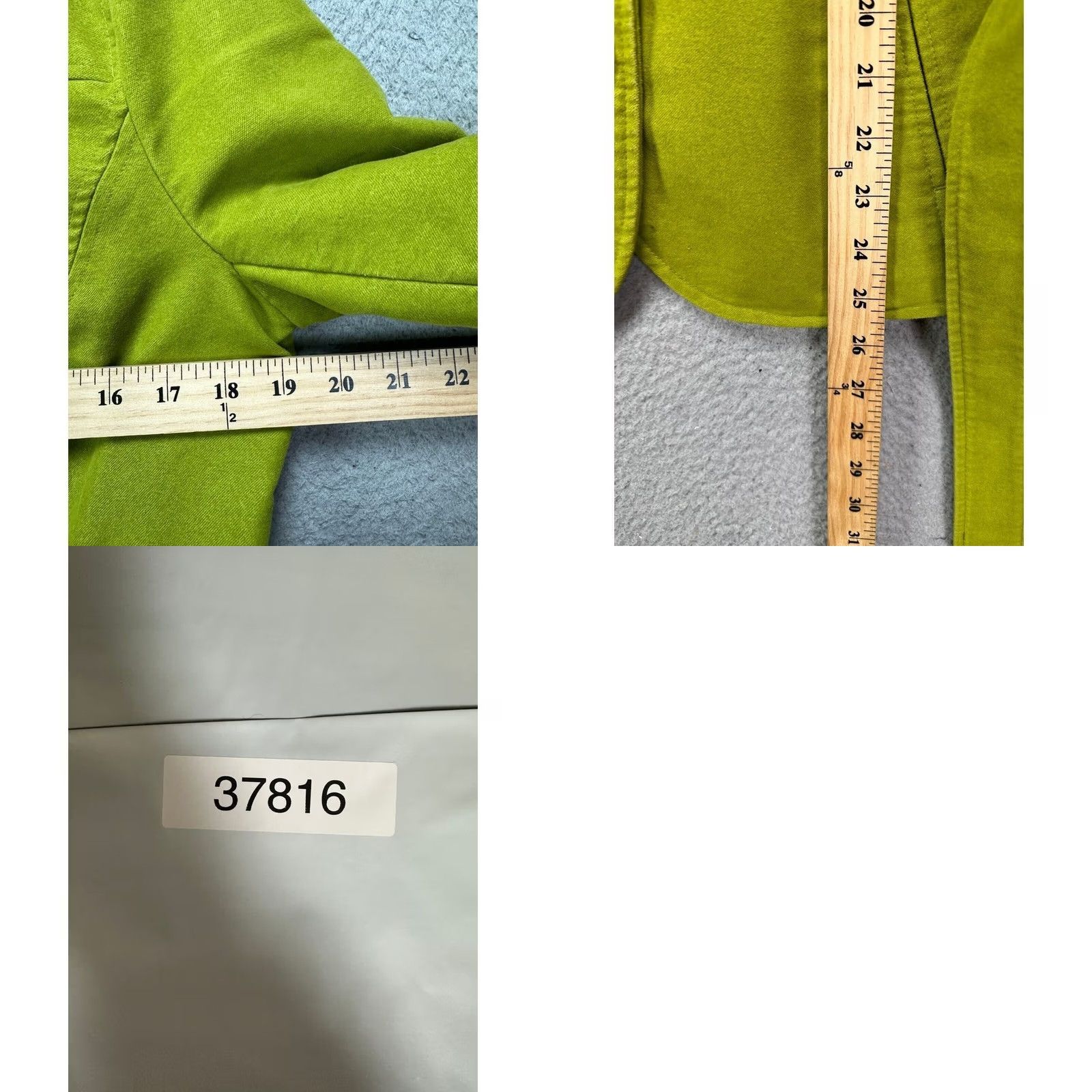 Vintage L.L. Bean Jacket Women PS Green Button Front Belted Pocket Short Coat Casual Outdoors Mens Girls? Size S / US 4 / IT 40 - 8 Thumbnail
