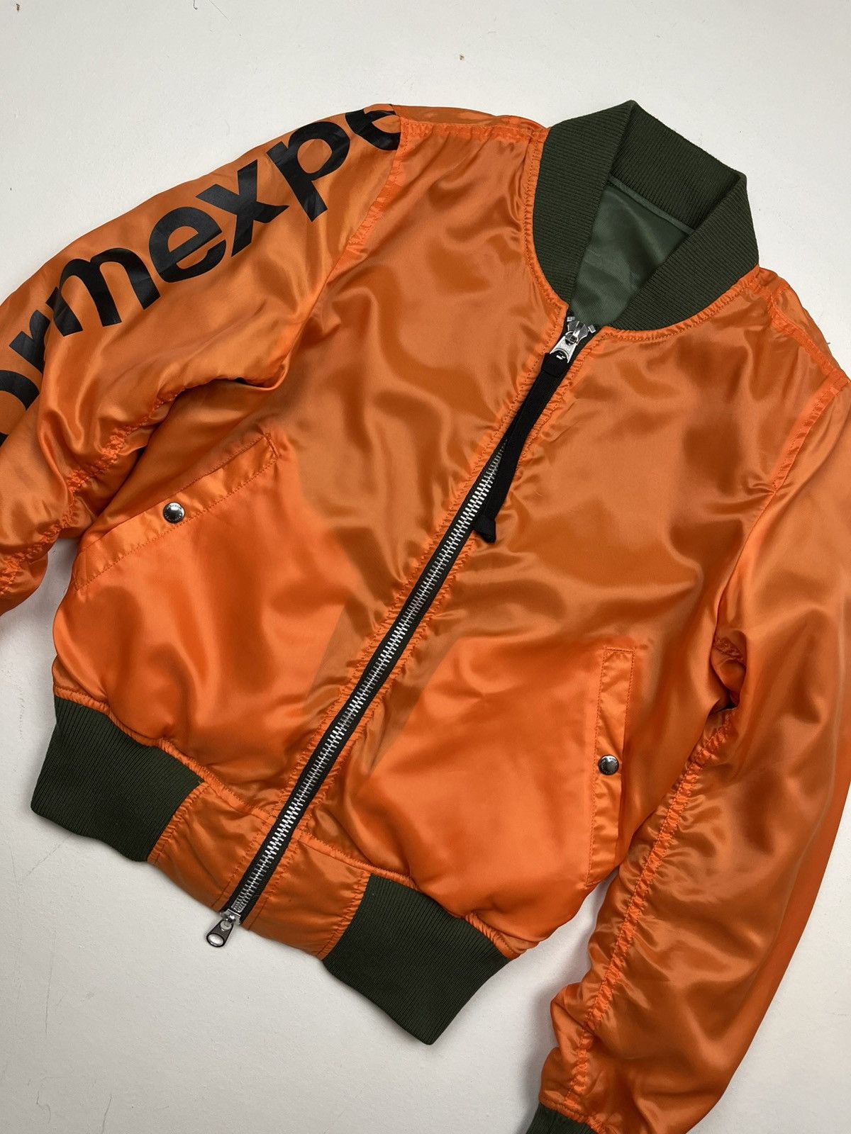 uniform experiment Uniform Experiment 19SS Graffiti Reversible MA-1 Jacket Size US XS / EU 42 / 0 - 17 Thumbnail