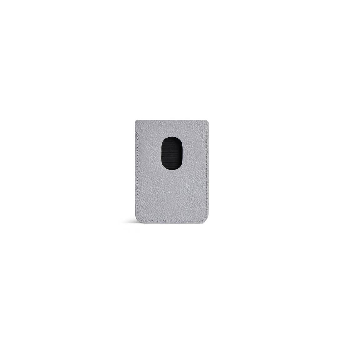 Balenciaga o1tr1nto0525 Size: OS / Cash Magnet Card Holder in Grey Size ONE SIZE - 2 Thumbnail