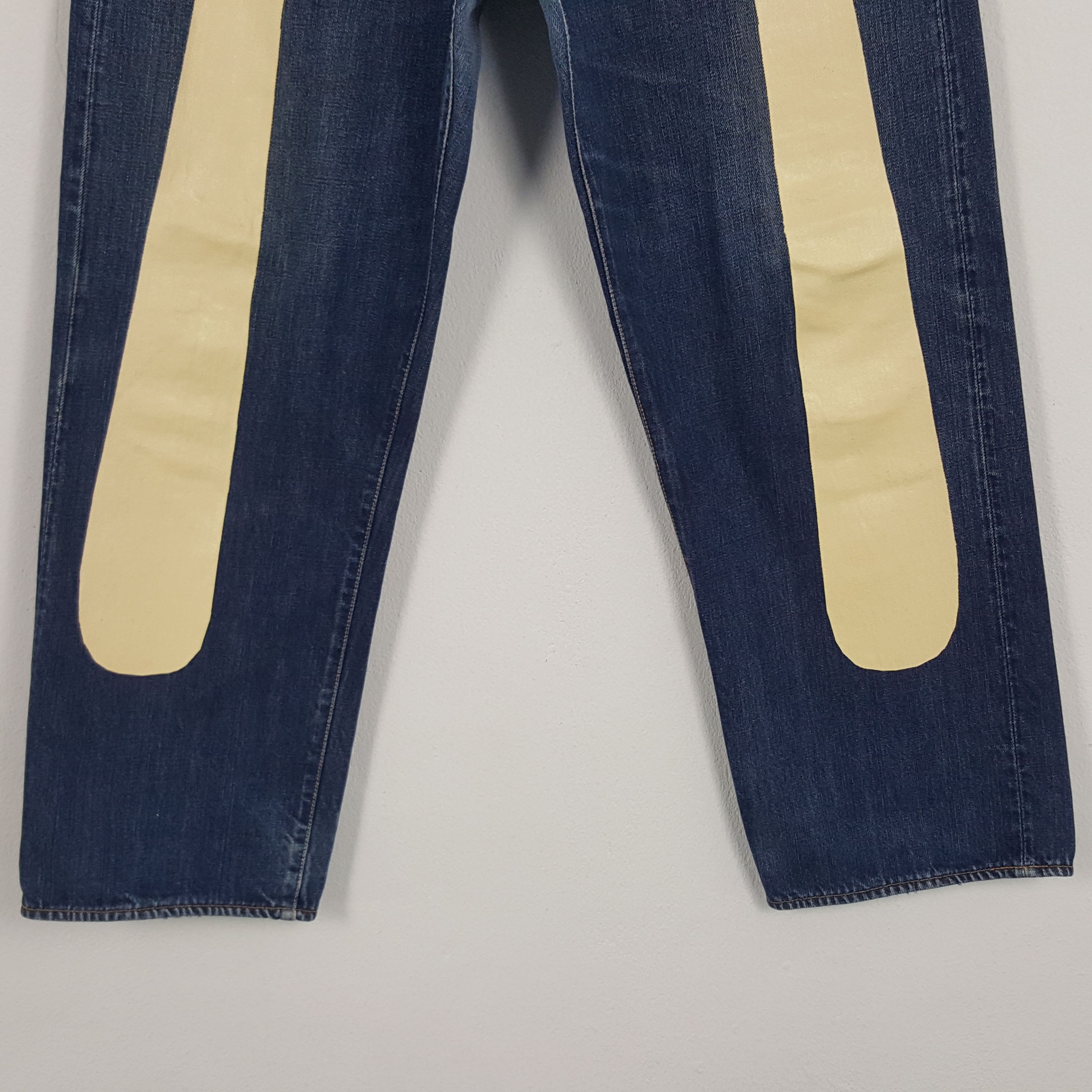 Japanese Brand × Vintage Vintage Evisu Yamane Selvedge Custom Art Logo Denim Jeans Size US 32 / EU 48 - 3 Thumbnail