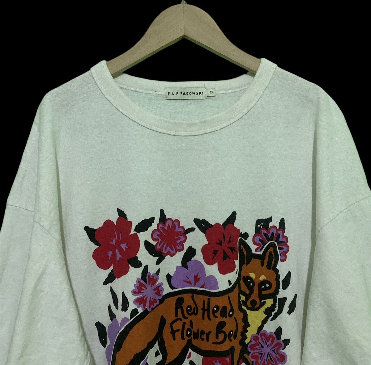 Designer Filip Pagowski red foc pop art shirt Size US XL / EU 56 / 4 - 3 Thumbnail
