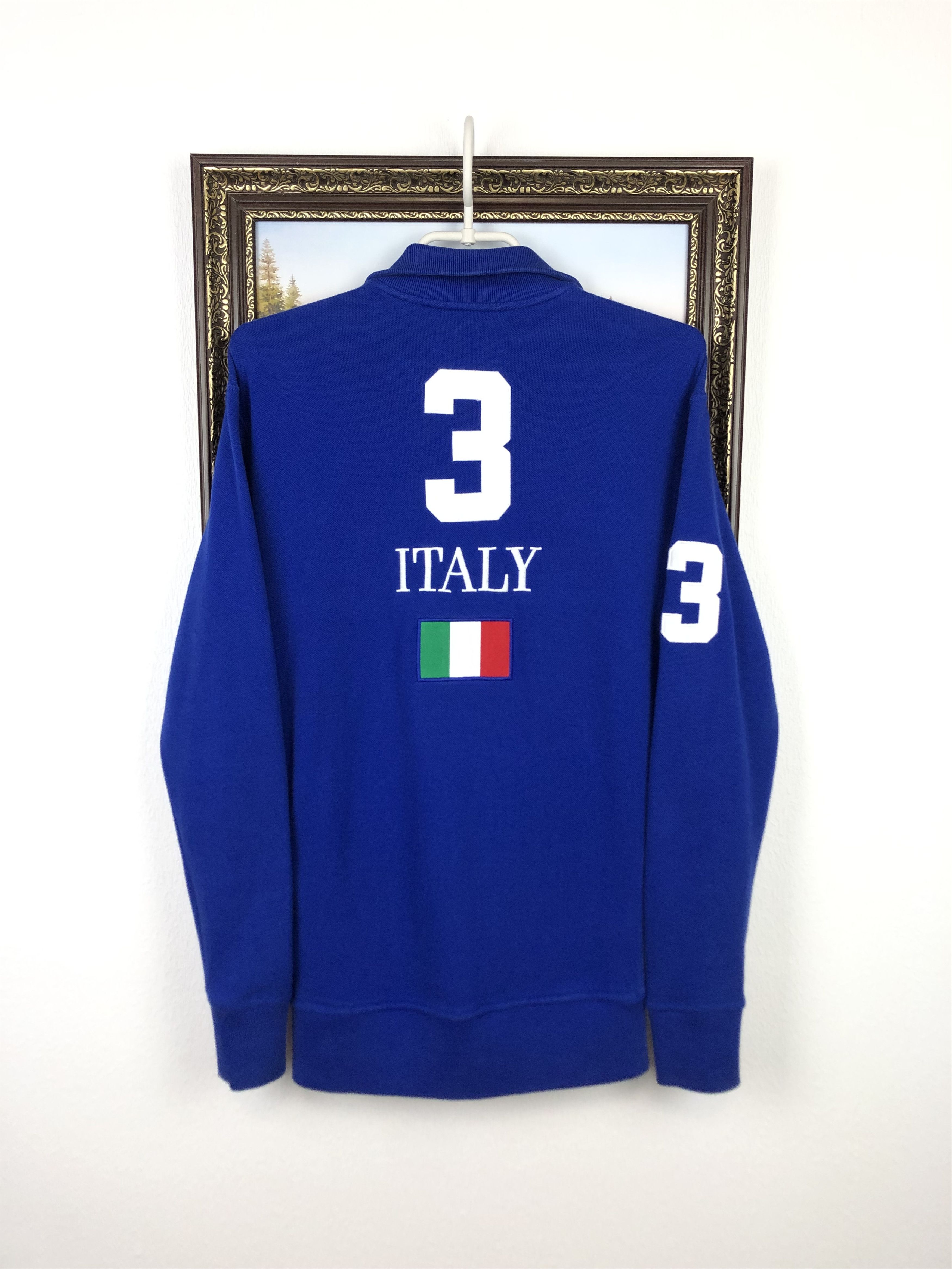 Polo Ralph Lauren Polo Ralph Lauren Big Pony Italy Track Top Mens Jacket #3 Size US S / EU 44-46 / 1 - 1 Thumbnail