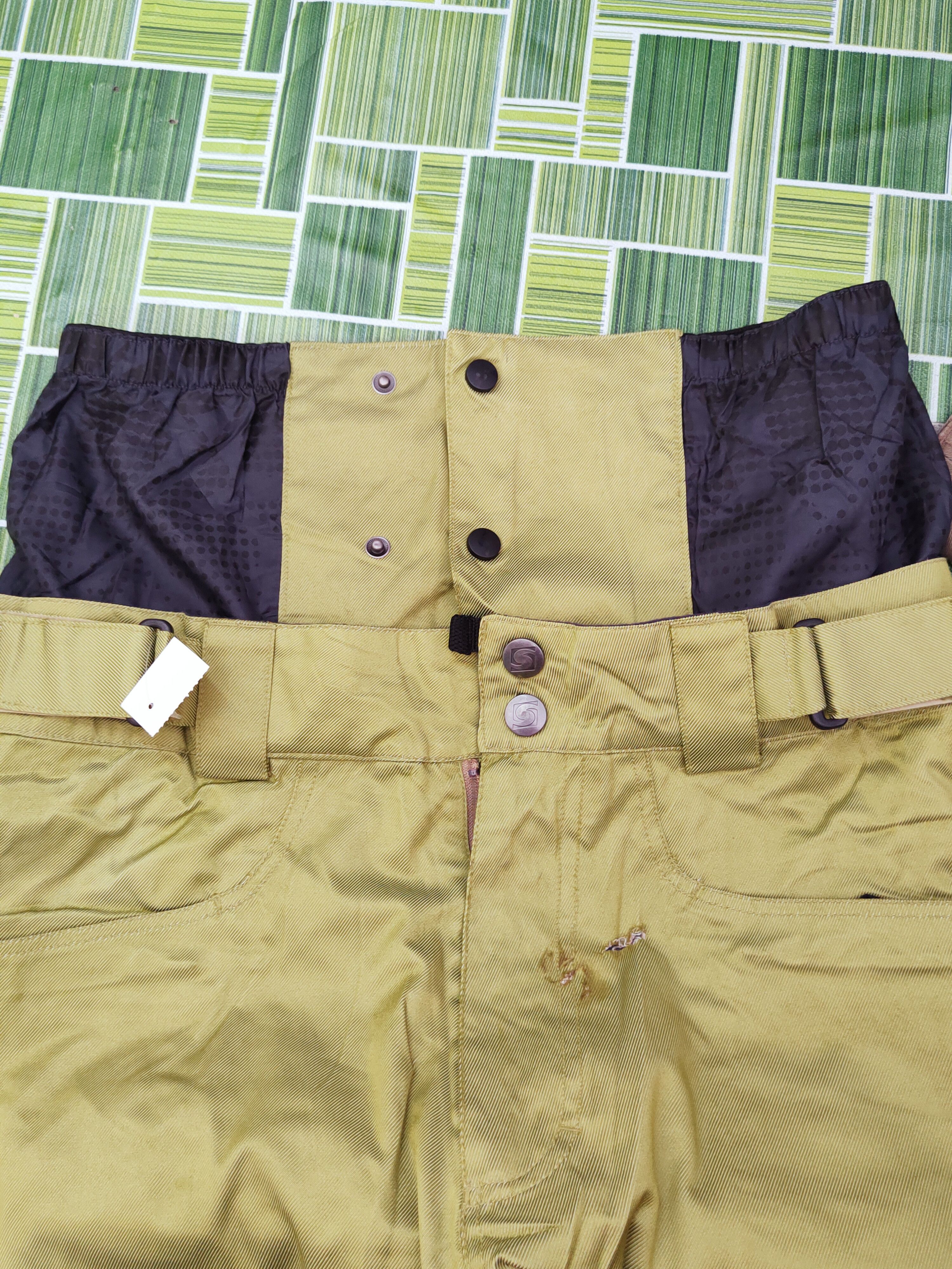Japanese Brand Stormshed Green Ski Snowboarding Pants #W835 Size US 31 - 20 Thumbnail