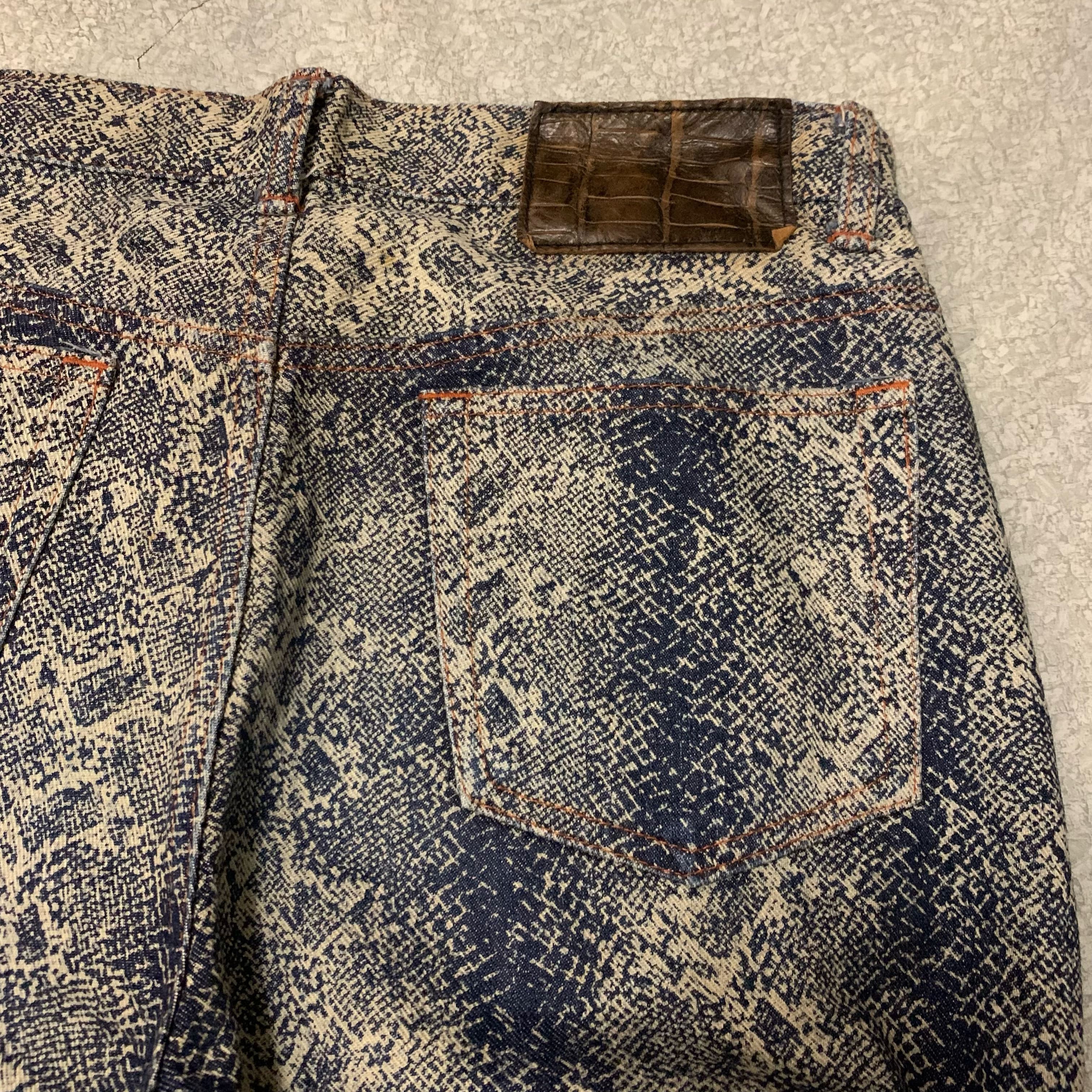 Carol Christian Poell AW/91-92" Yoshiyuki konishi ficce python jeans Size US 32 / EU 48 - 5 Thumbnail