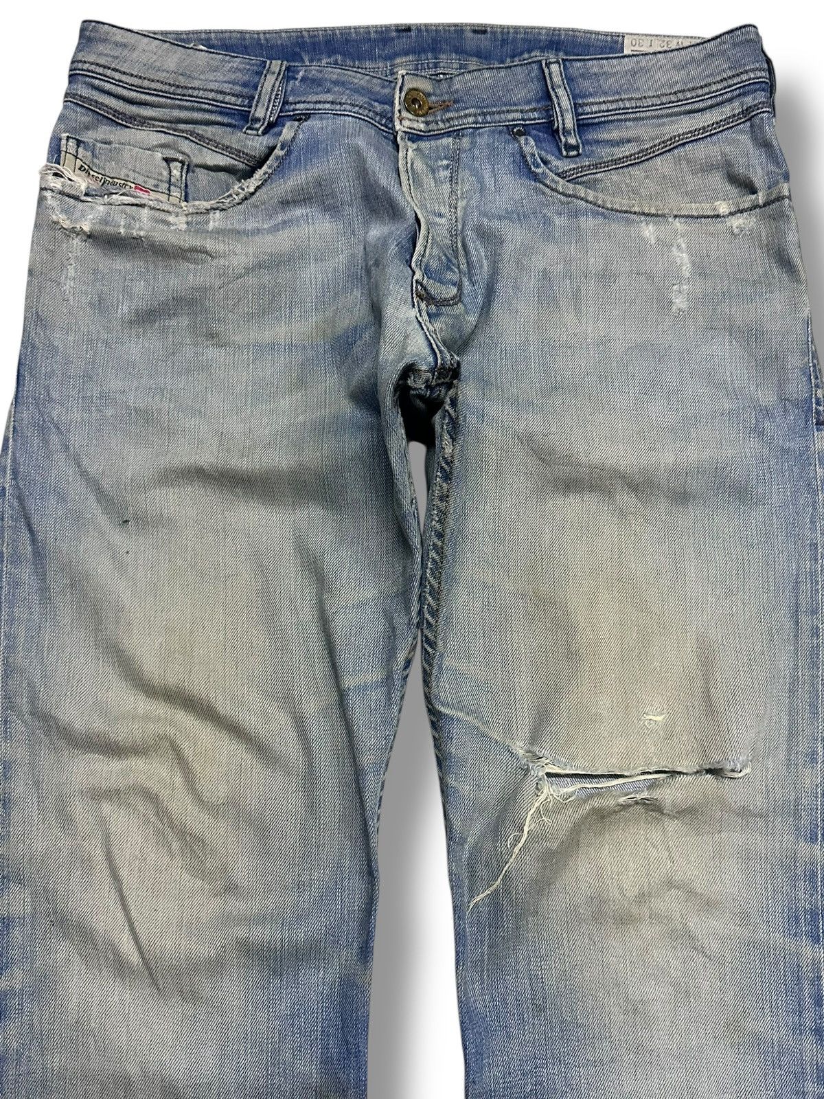 Diesel Diesel Vintage Jeans With Regular Slim Loose and Faded Wash Size US 33 - 4 Thumbnail