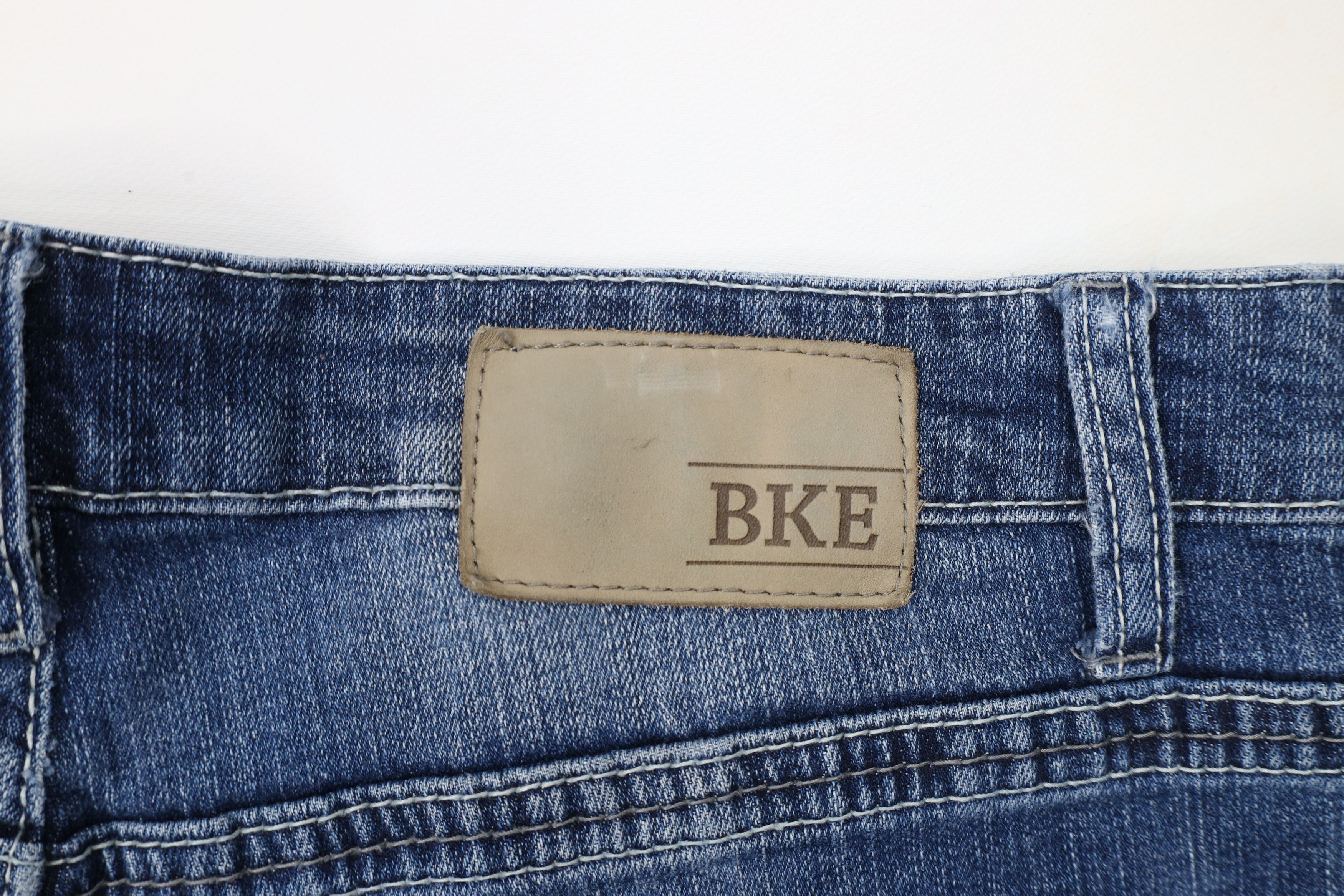 Vintage Buckle BKE Denim Stretch Jake Straight Leg Denim Jeans Size US 36 / EU 52 - 13 Thumbnail