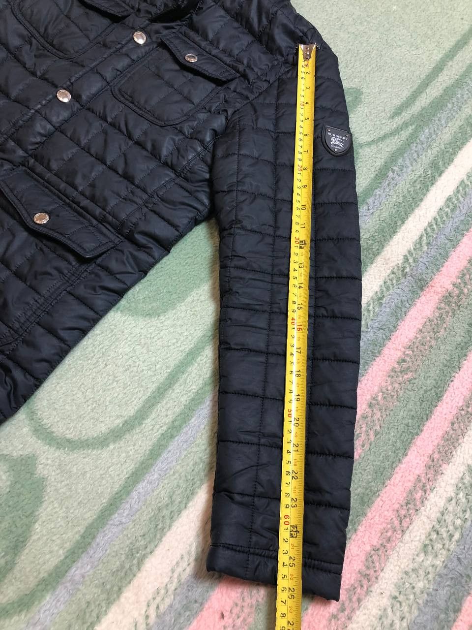 Burberry BURBERRY Full Zip Up Quilted Light Jacket Men's Size US L / EU 52-54 / 3 - 8 Thumbnail