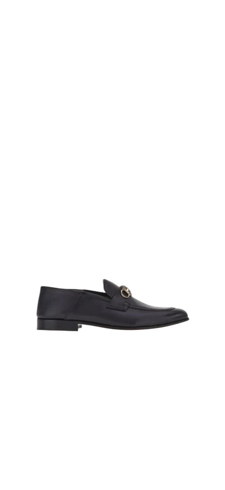Salvatore Ferragamo Ferragamo Gancini Ornament Loafer Size US 7.5 / IT 37.5 - 1 Thumbnail
