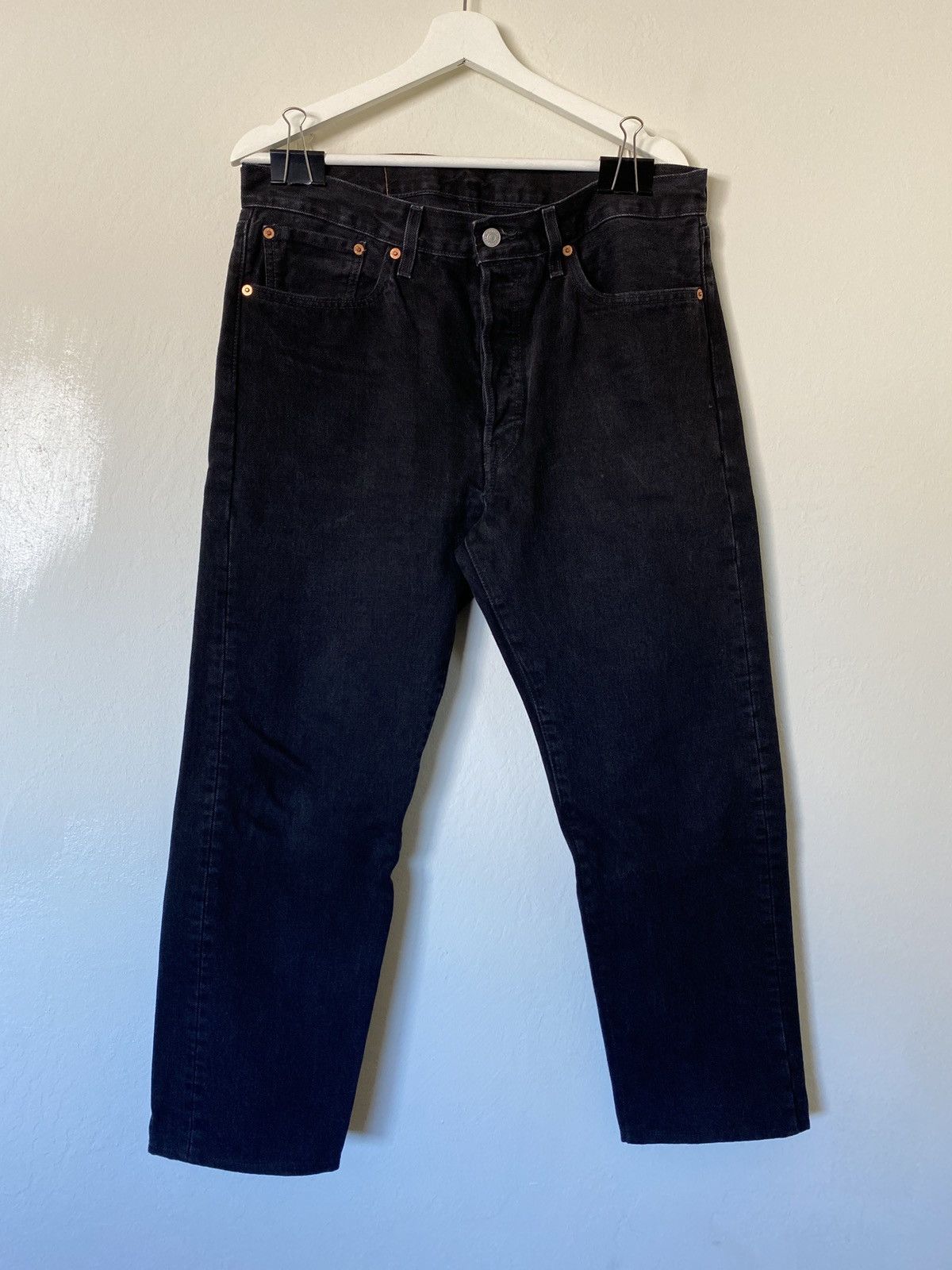 DENIM TEARS Denim Tears Plain Jane Levi’s 501 Jeans, Black | Grailed