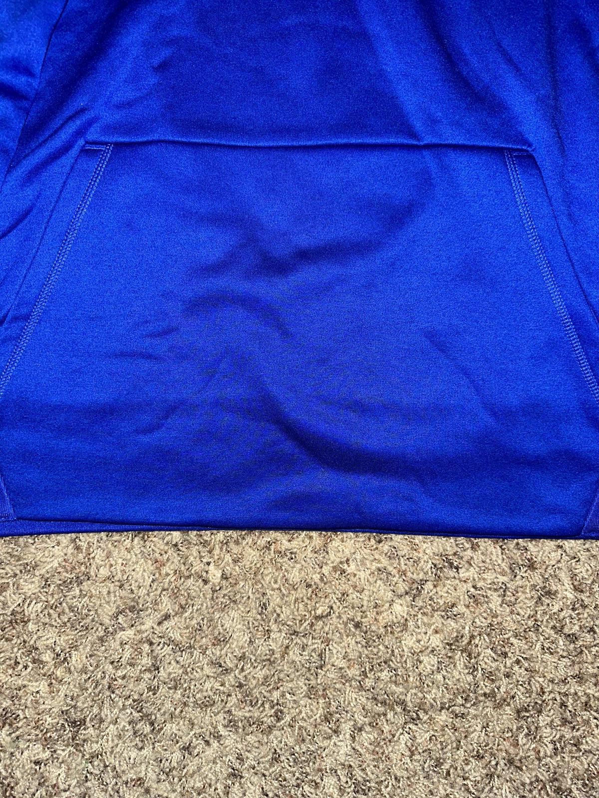 Nike Nike Royal New York Giants Circuit Logo Essential Performance Pullover Hoodie Size US XXL / EU 58 / 5 - 2 Thumbnail