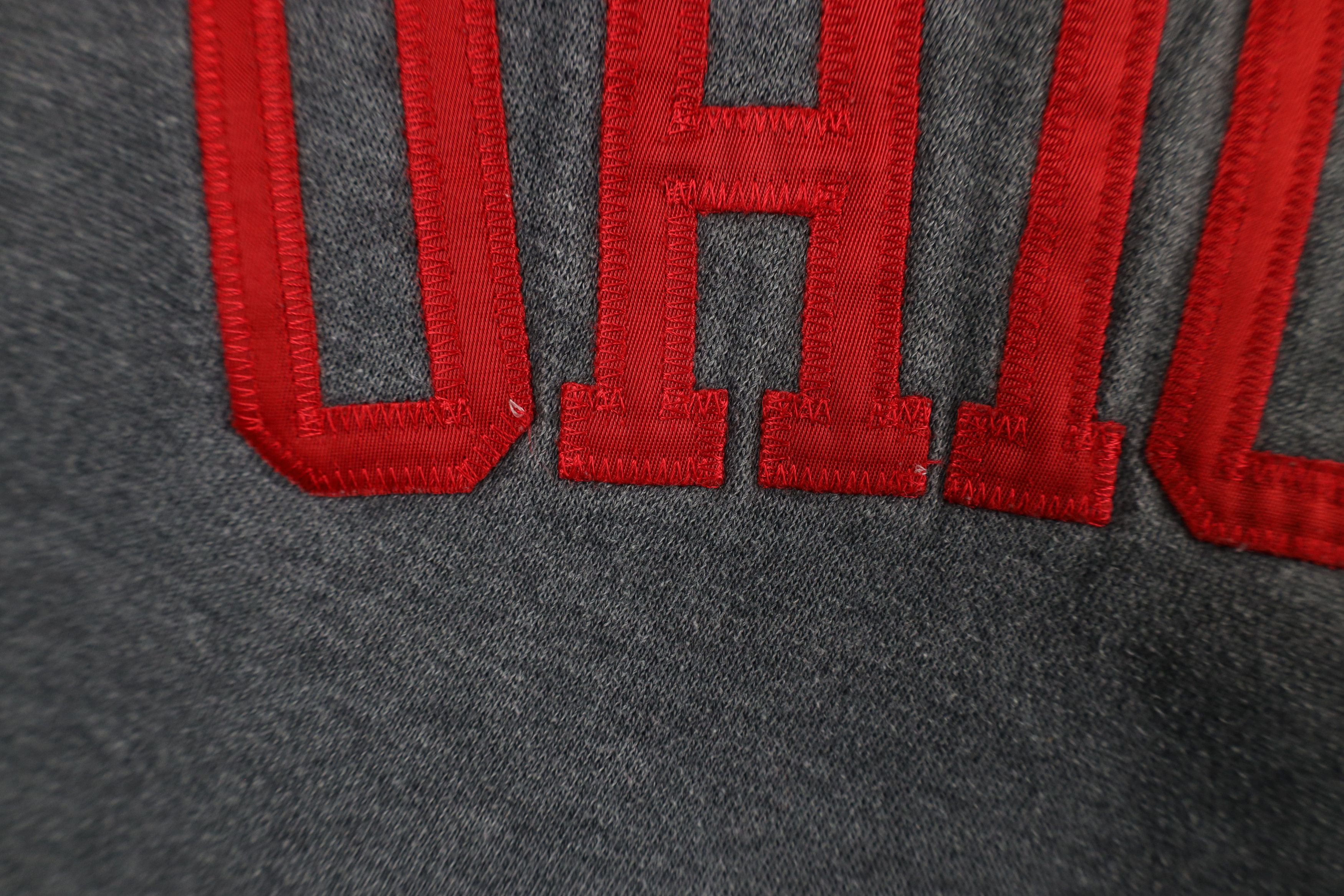 Vintage Vintage 90s Spell Block Letter Ohio State University Hoodie Size US L / EU 52-54 / 3 - 7 Thumbnail