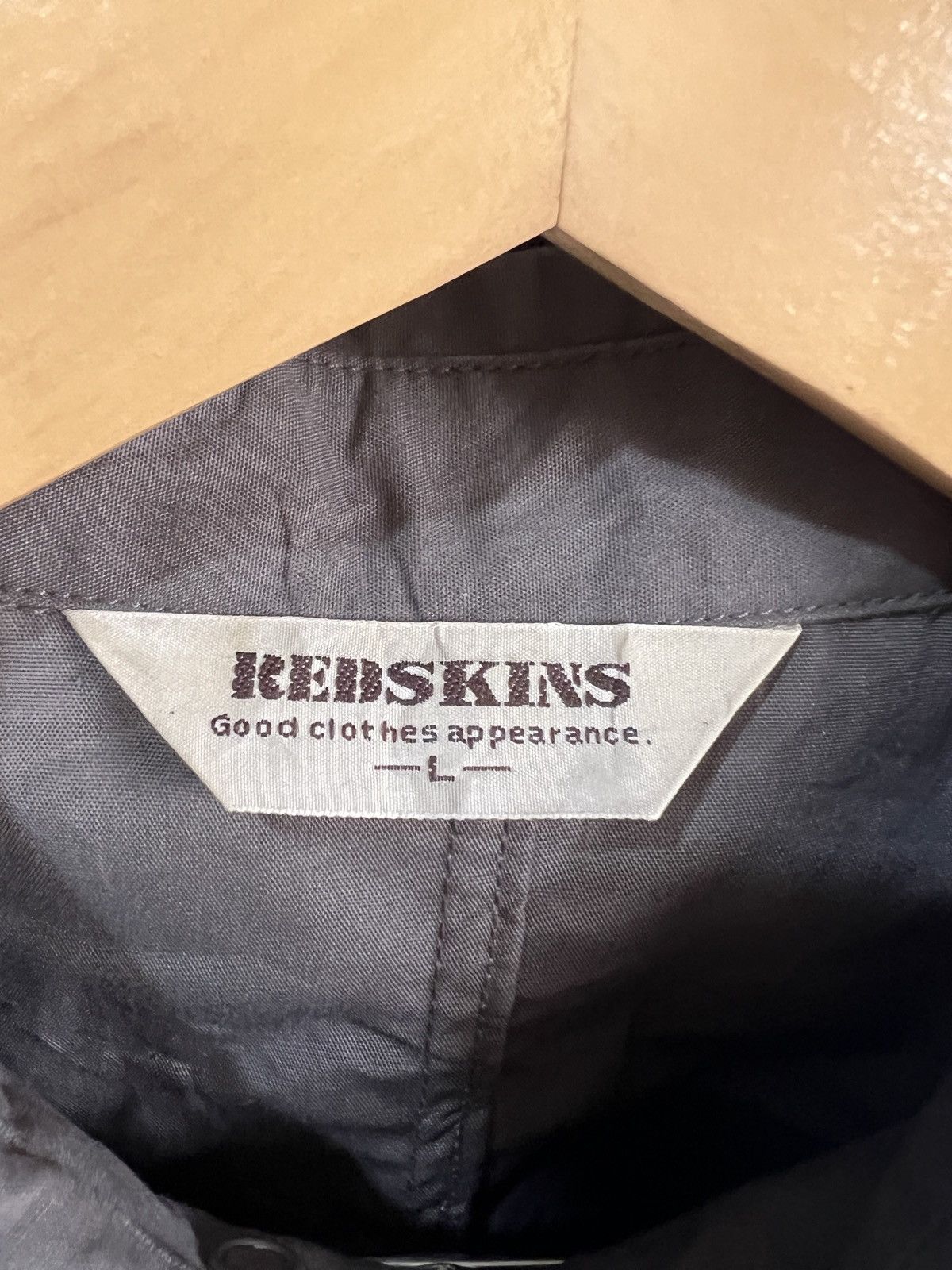 Other 🔥Redskins Patches Zipper Shirt Size US L / EU 52-54 / 3 - 12 Thumbnail