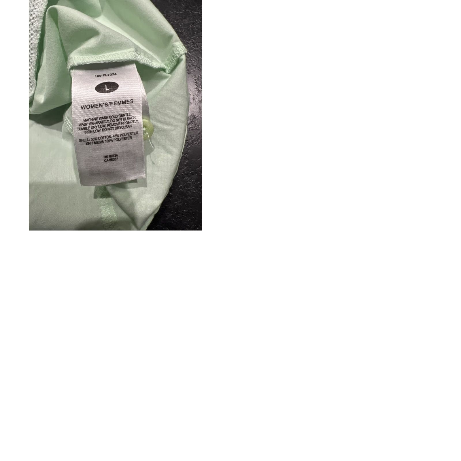 Vintage Columbia Shirt Womens L Green Breathable Lightweight PFG Short Sleeve Button-Up Fish Pockets Size L / US 10 / IT 46 - 9 Thumbnail