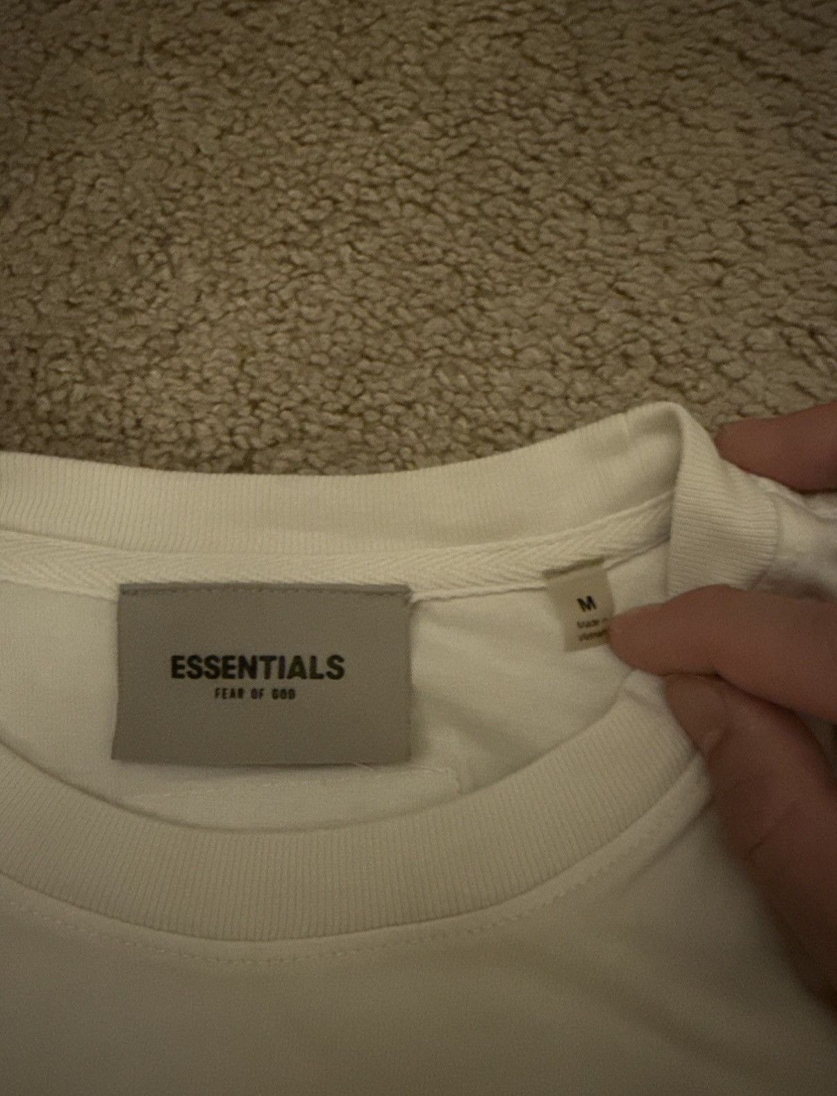 Essentials Fear of God Essentials White Tee Size US M / EU 48-50 / 2 - 3 Thumbnail