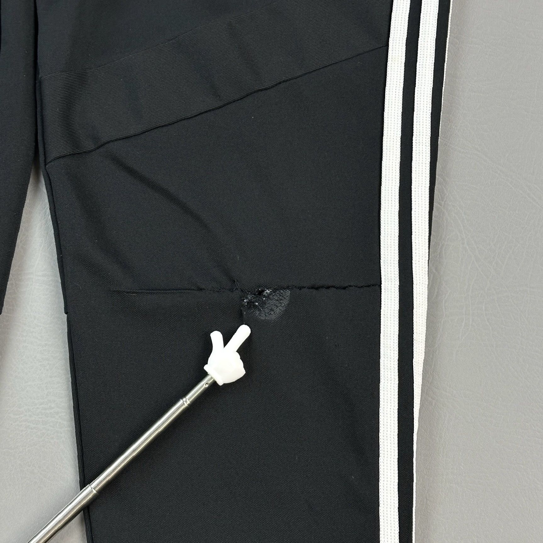 Adidas Adidas Track Pants Women's XL Black Tiro 19 Climacool Ankle Zip Soccer Training Size 40" / US 18 - 3 Thumbnail