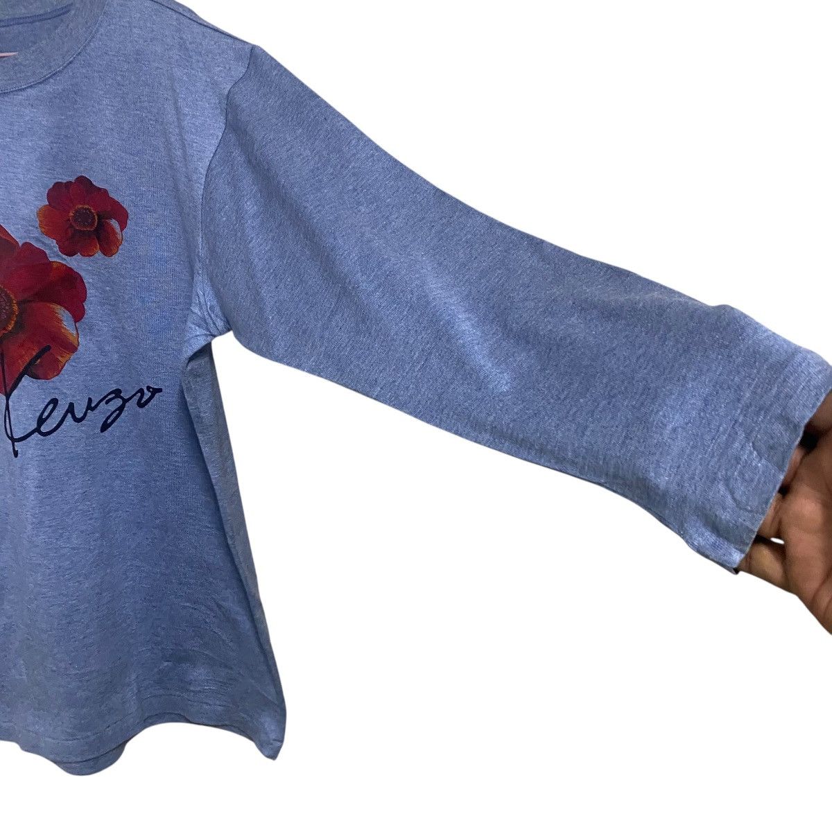 Kenzo Vintage Kenzo Flower Shirt Longsleeve Size US M / EU 48-50 / 2 - 7 Thumbnail