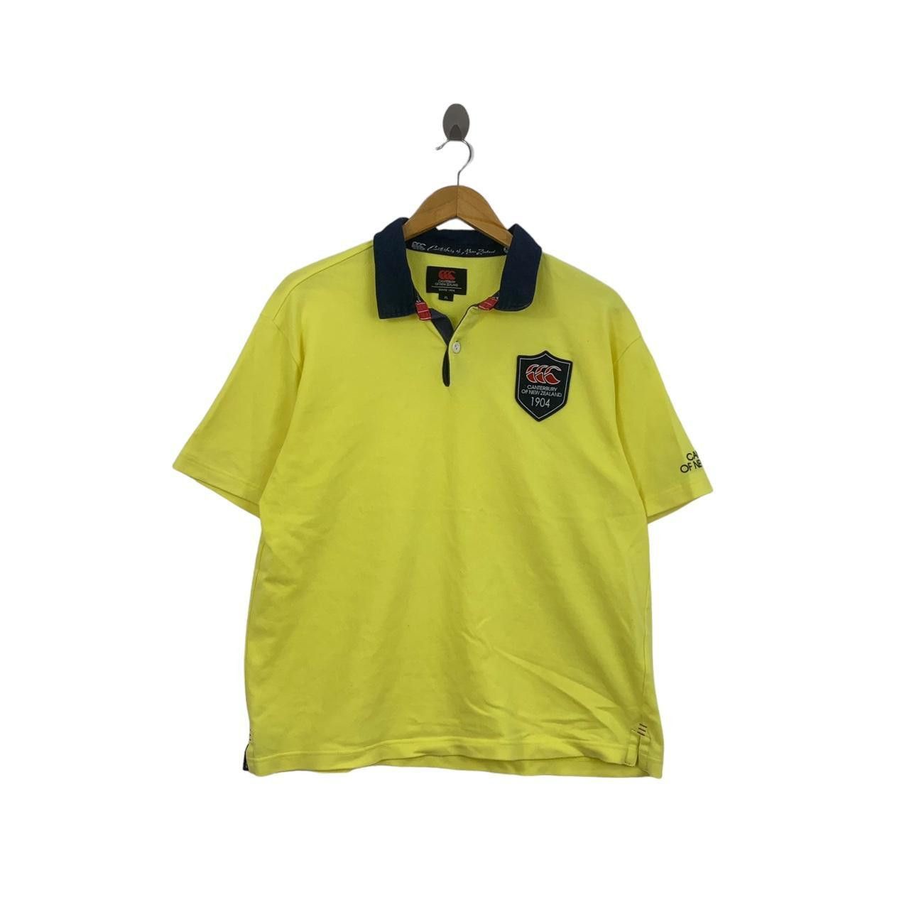 Canterbury of New Zealand CANTERBURY NEW ZEALAND Rugby Crest Polo Tee Shirt Top Size US XL / EU 56 / 4 - 1 Thumbnail