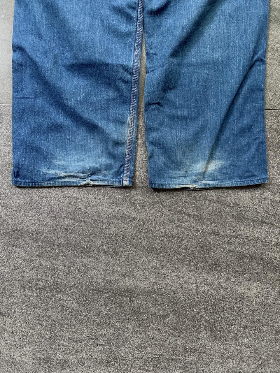Orslow FREE TAX! Wideleg Carpenter Denim Jeans Size US 30 / EU 46 - 7 Thumbnail