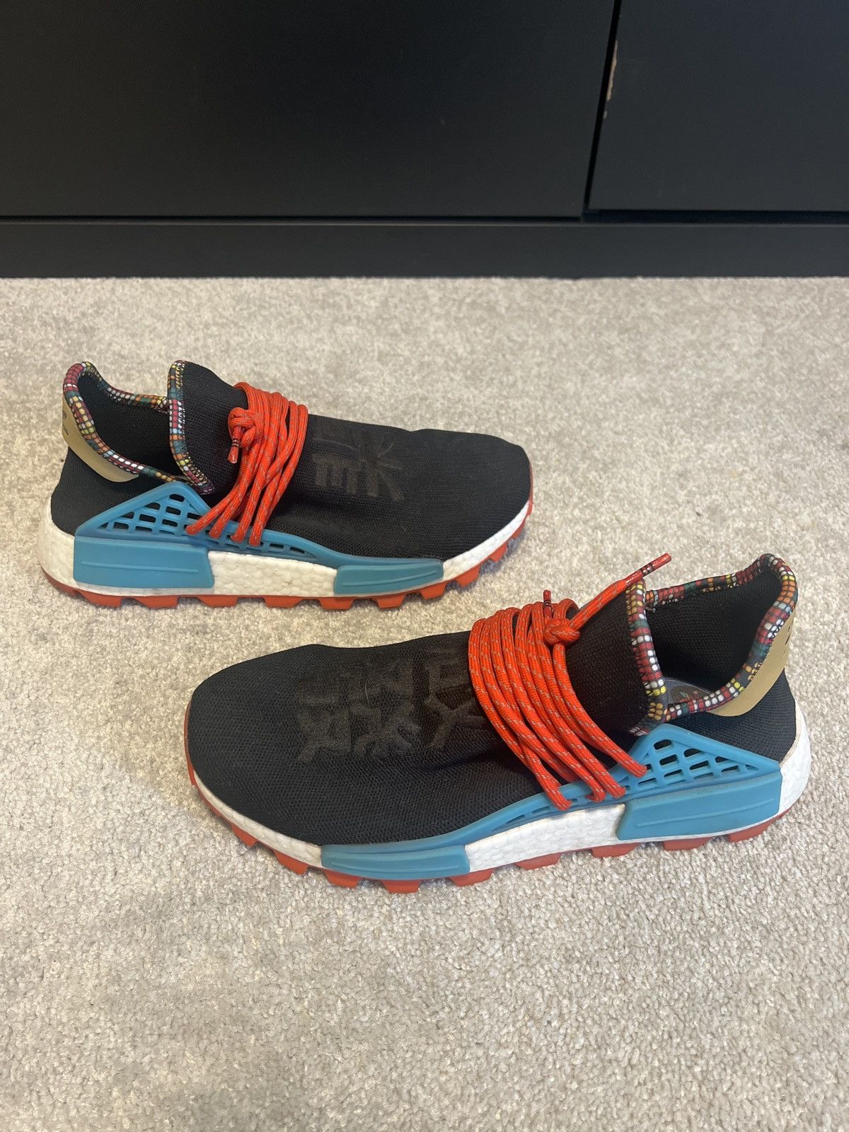 Adidas × Pharrell Adidas NMD Hu Pharrell Inspiration Pack ‘Black’ (2018) Size US 8.5 / EU 41-42 - 1 Thumbnail