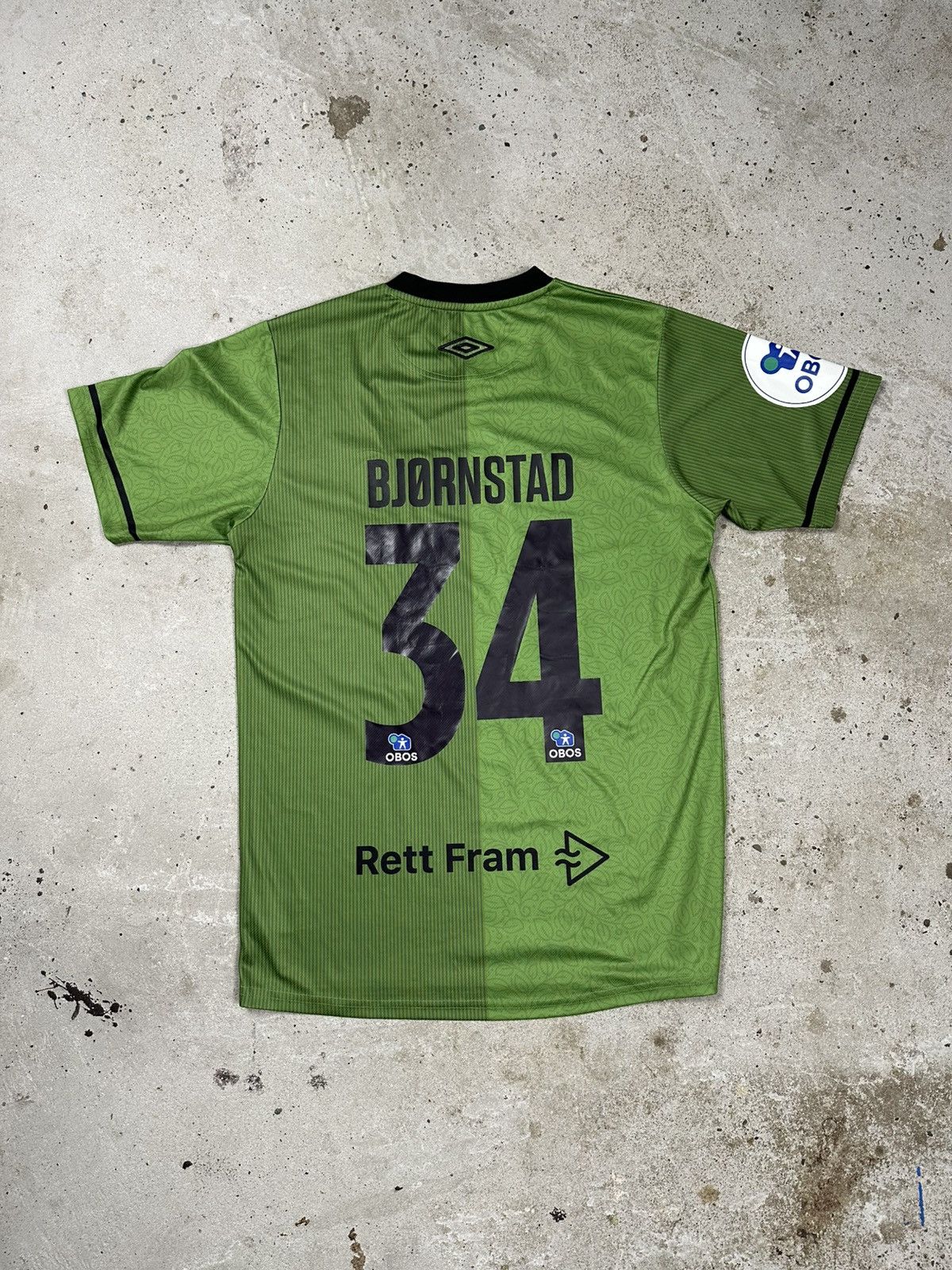 Umbro Umbro x Mjondalen IF Bjornstad Jersey Match Worn Issue rare Size US M / EU 48-50 / 2 - 2 Thumbnail