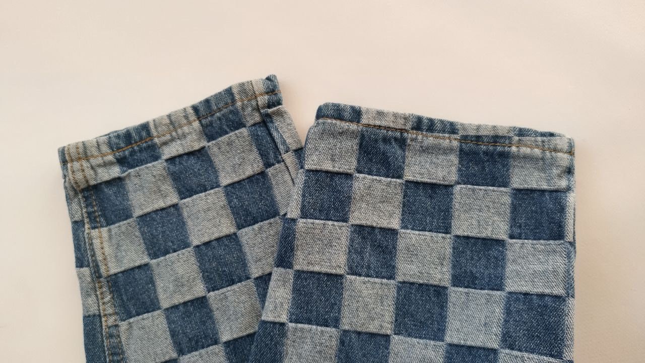 Japanese Brand × Jean Retro check jeans Size 28" / US 6 / IT 42 - 4 Thumbnail