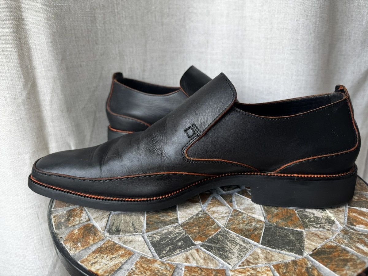 Michael Toschi Rare Toschi CarbonLite Italian Loafers Black/Orange US 11.5 Size US 11.5 / EU 44-45 - 4 Thumbnail