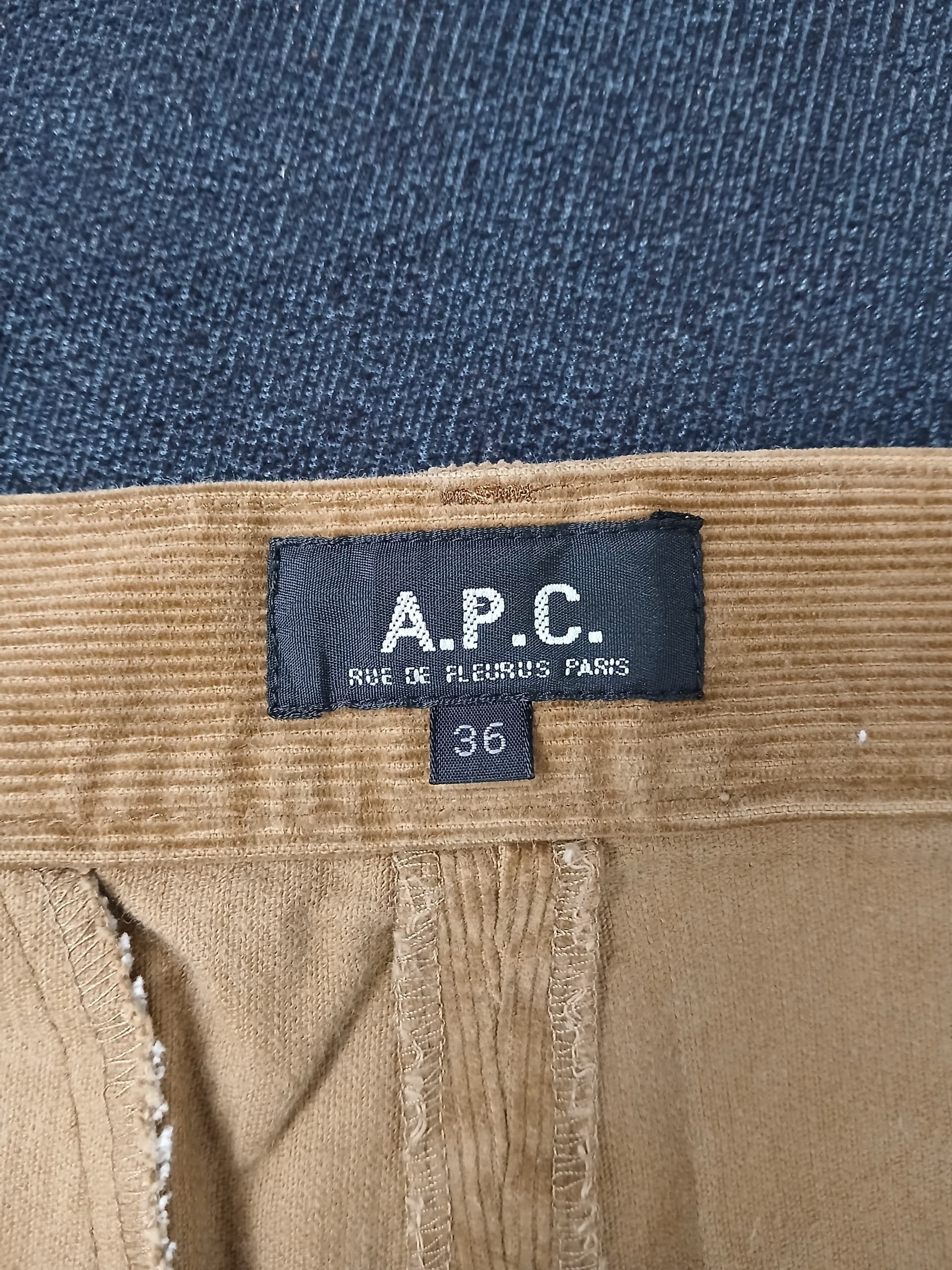 A.P.C. Vintage APC Skirt Velvet Made In Japan Size 28" / US 6 / IT 42 - 3 Thumbnail