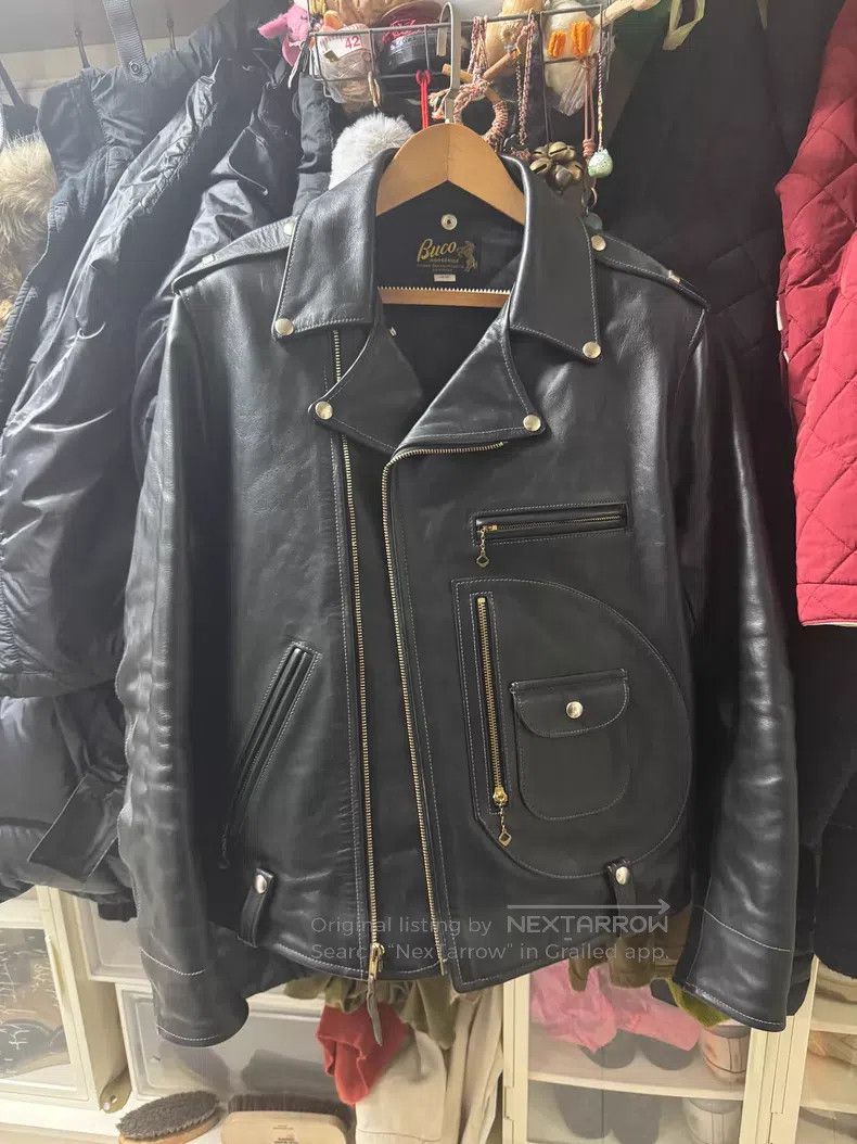 Buco Buco J24 Leather Jacket Size US XS / EU 42 / 0 - 1 Thumbnail