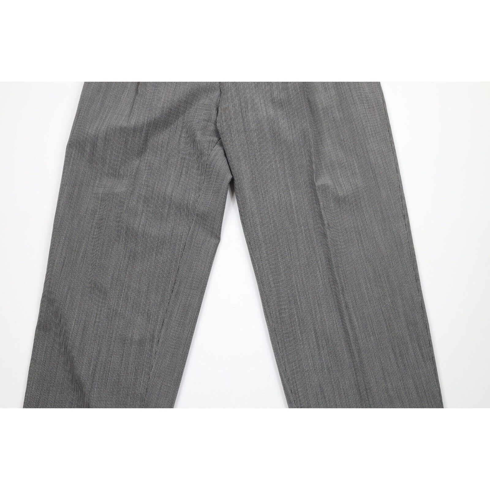 Hugo Boss × Vintage Vintage 90s Hugo Boss 2 Piece Wool Stretch Wedding SuitSuit Size 46R - 13 Thumbnail