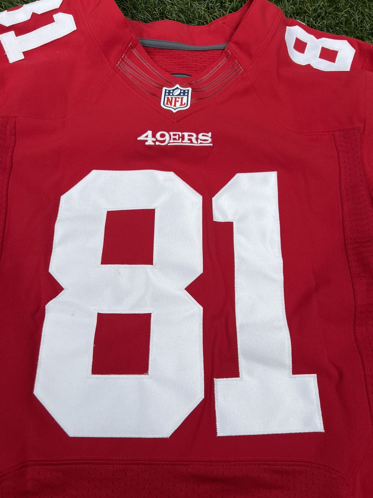 NFL Anquan Boldin San Francisco 49ers Signed Jersey Size US M / EU 48-50 / 2 - 3 Thumbnail