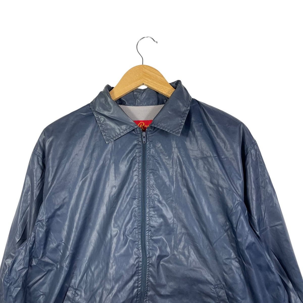 Vintage Vintage Rawlings Condors Nylon Bomber Jacket LL Navy Size US L / EU 52-54 / 3 - 3 Thumbnail