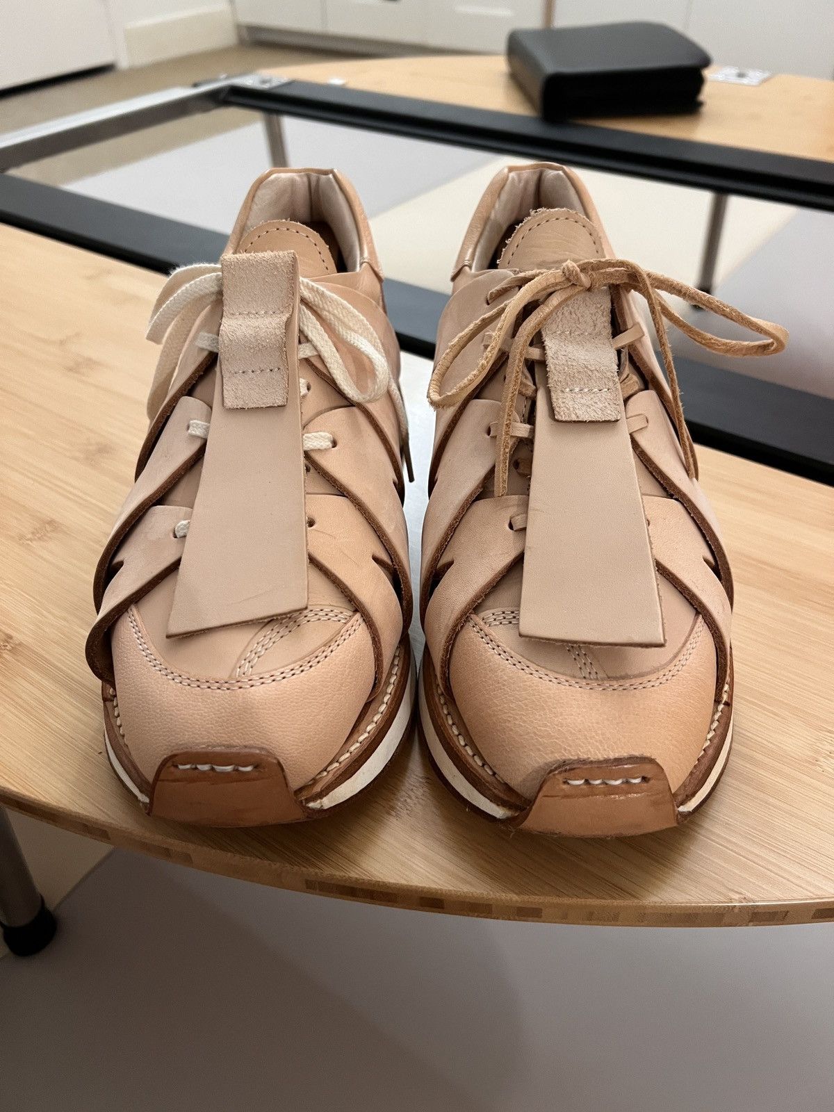 Hender Scheme AW19 Leather Suede Haze Moccasin Vibram