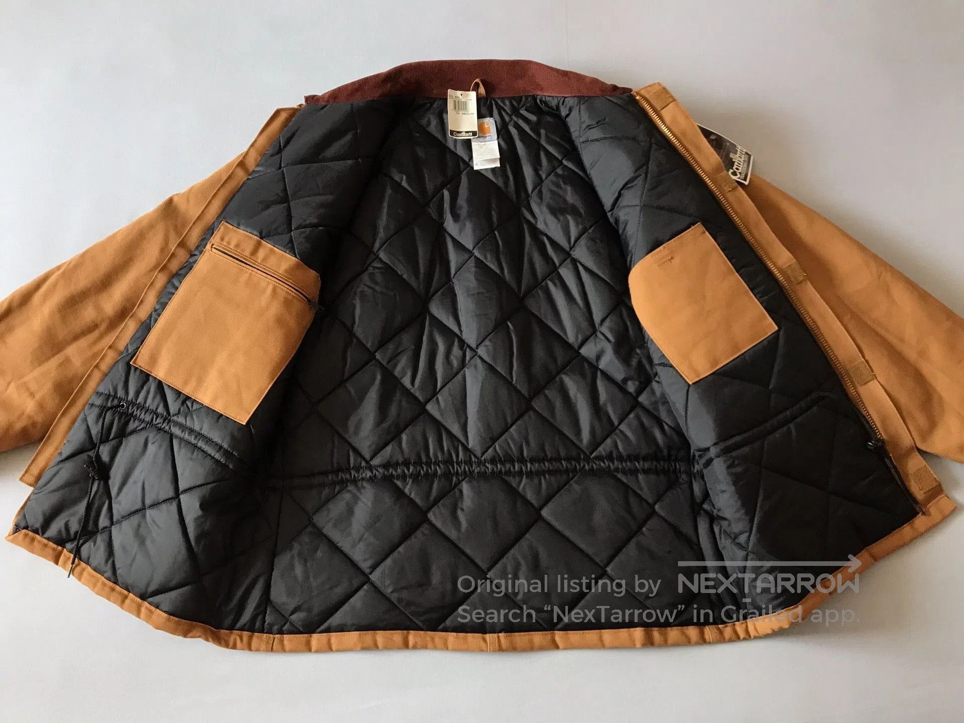 Carhartt Carhartt C03 BRN Canvas Work Jacket. Size US S / EU 44-46 / 1 - 3 Thumbnail